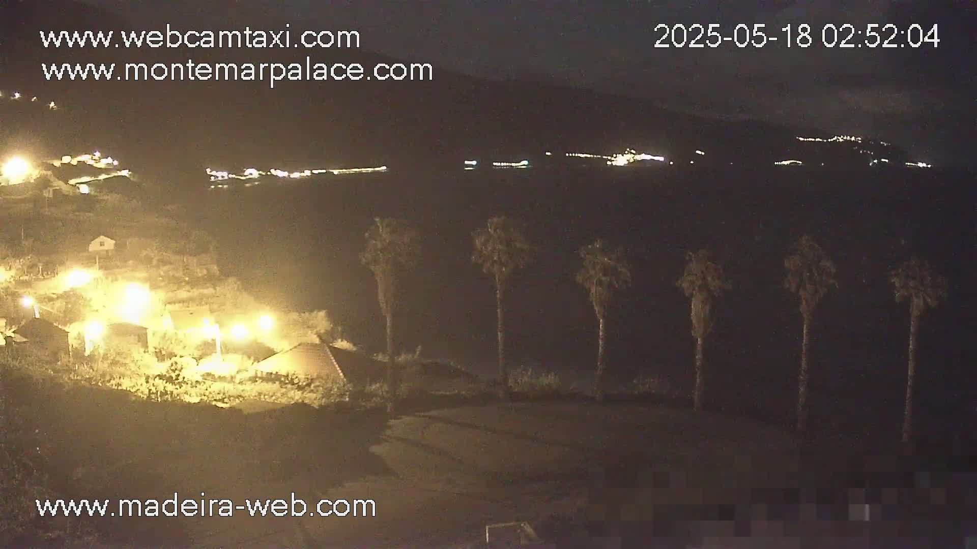 Ponta Delgada Coast  Live Cam from Monte Mar Palace Hotel - Sao Vicente, Madeira, Portugal