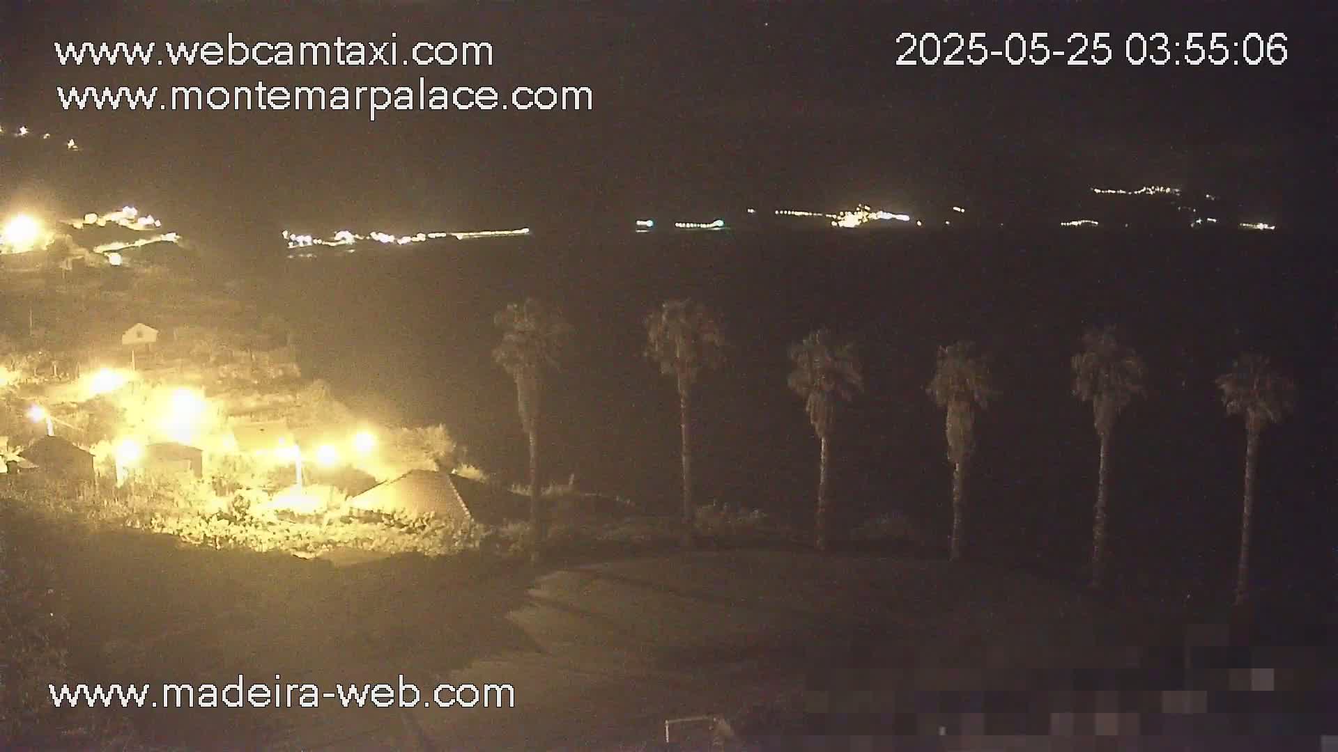 Ponta Delgada Coast  Live Cam from Monte Mar Palace Hotel - Sao Vicente, Madeira, Portugal