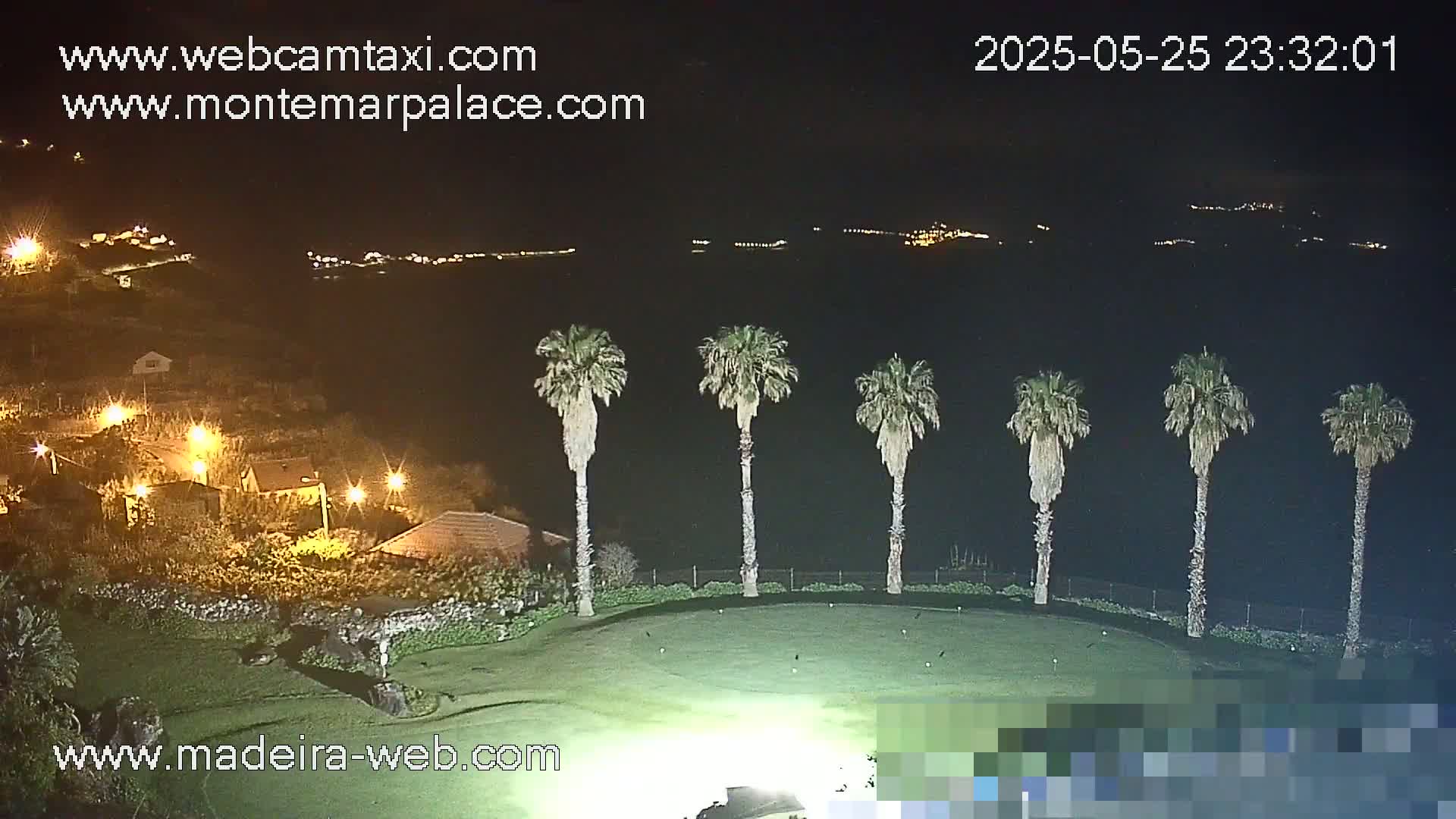 Ponta Delgada Coast  Live Cam from Monte Mar Palace Hotel - Sao Vicente, Madeira, Portugal