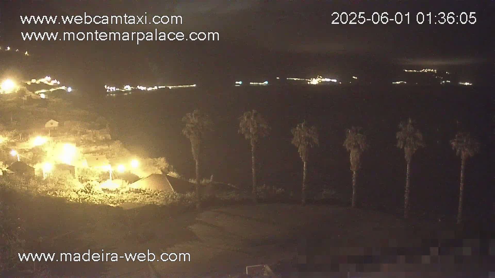 Ponta Delgada Coast  Live Cam from Monte Mar Palace Hotel - Sao Vicente, Madeira, Portugal