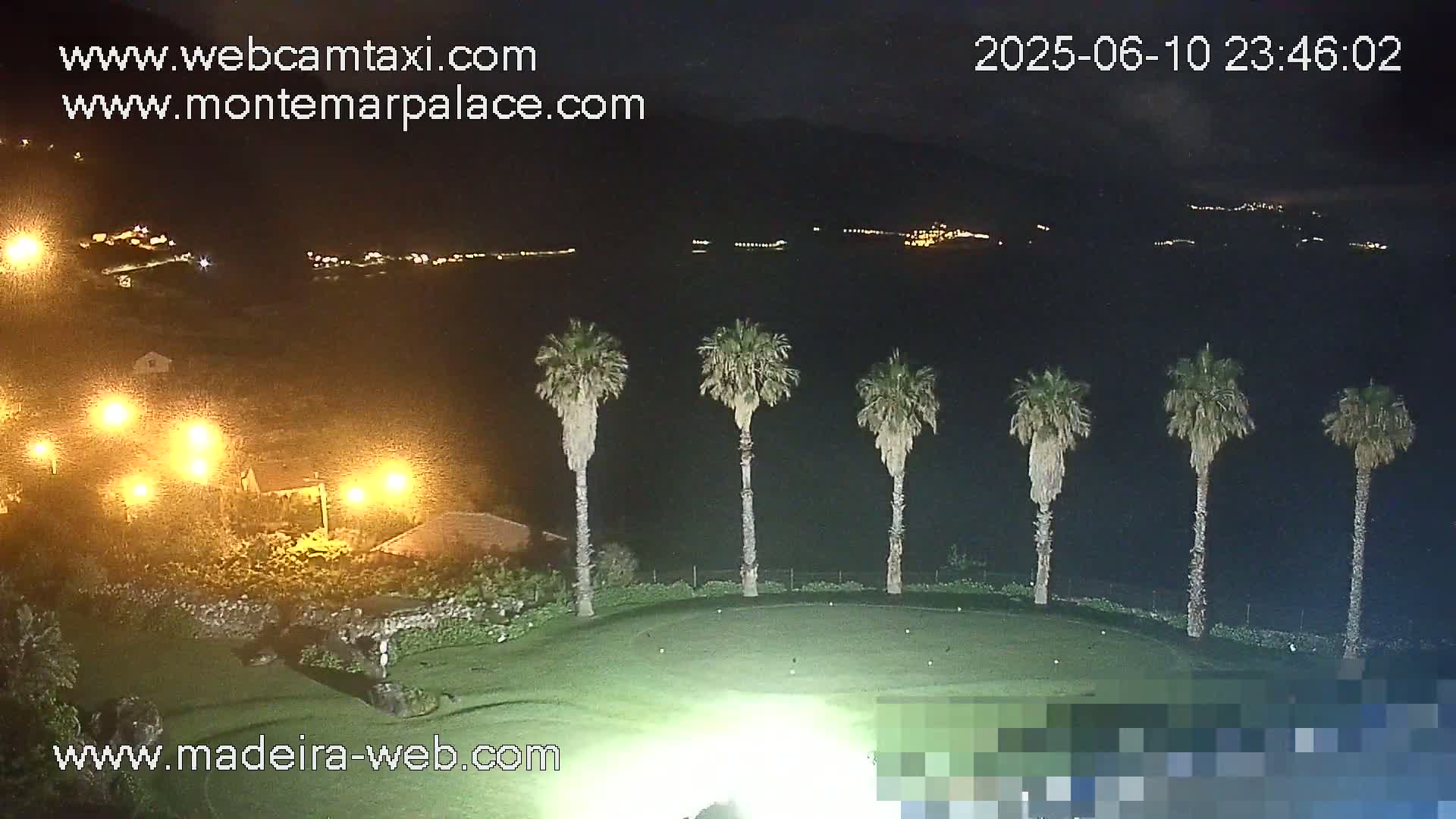 Ponta Delgada Coast  Live Cam from Monte Mar Palace Hotel - Sao Vicente, Madeira, Portugal