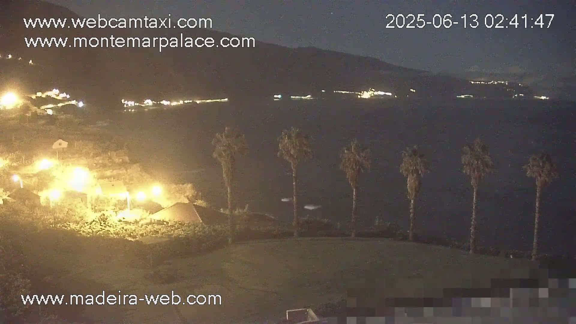 Ponta Delgada Coast  Live Cam from Monte Mar Palace Hotel - Sao Vicente, Madeira, Portugal