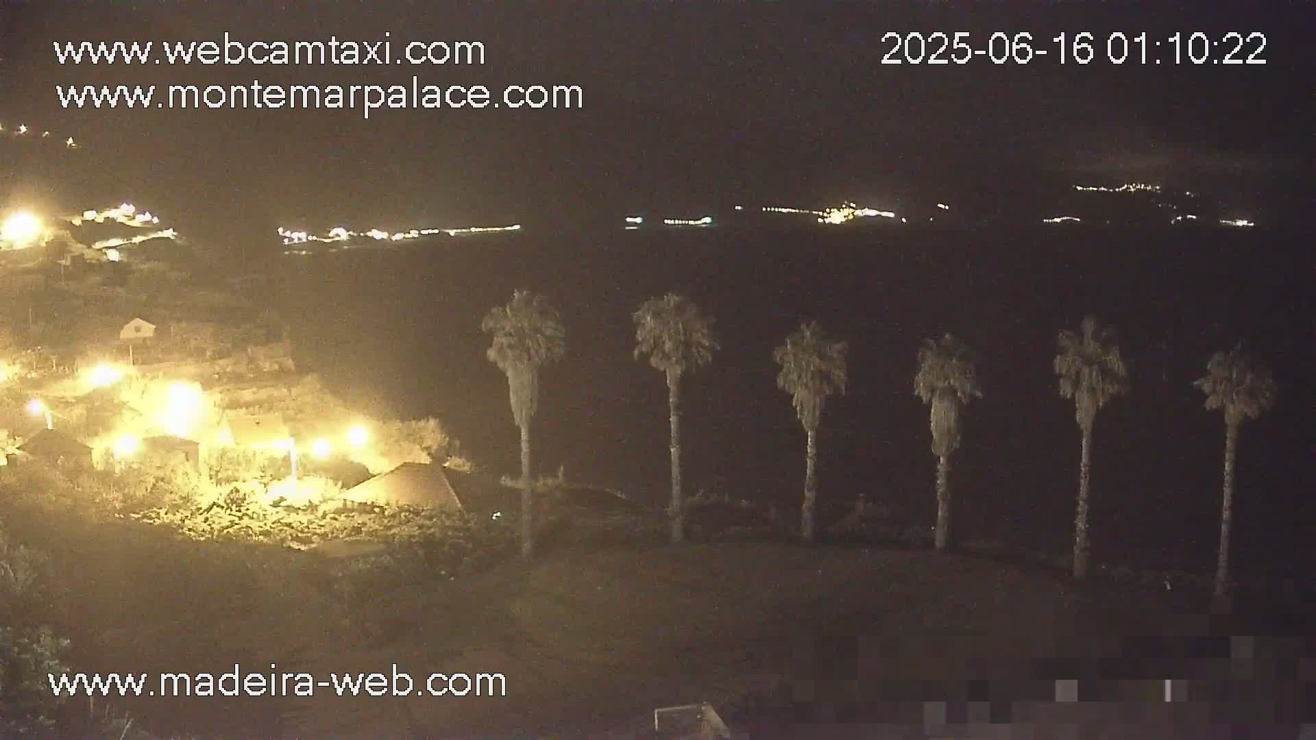 Ponta Delgada Coast  Live Cam from Monte Mar Palace Hotel - Sao Vicente, Madeira, Portugal