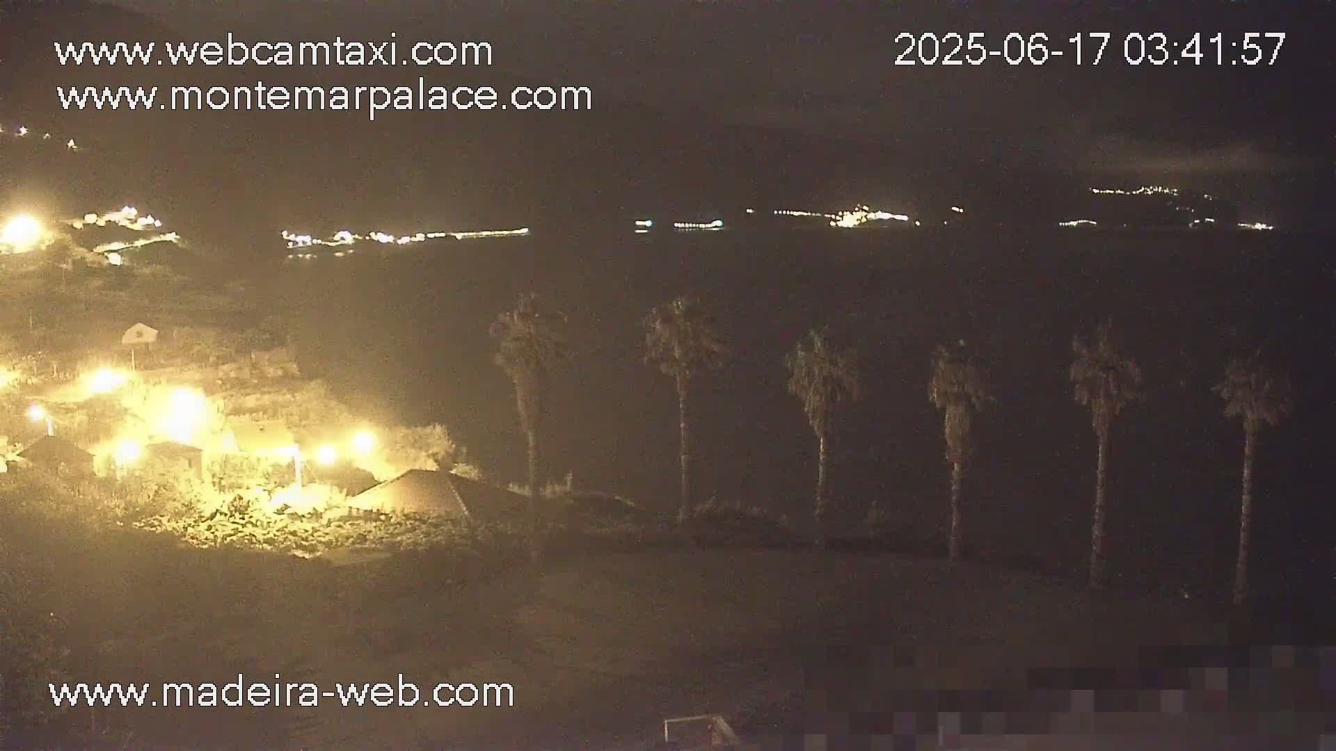 Ponta Delgada Coast  Live Cam from Monte Mar Palace Hotel - Sao Vicente, Madeira, Portugal