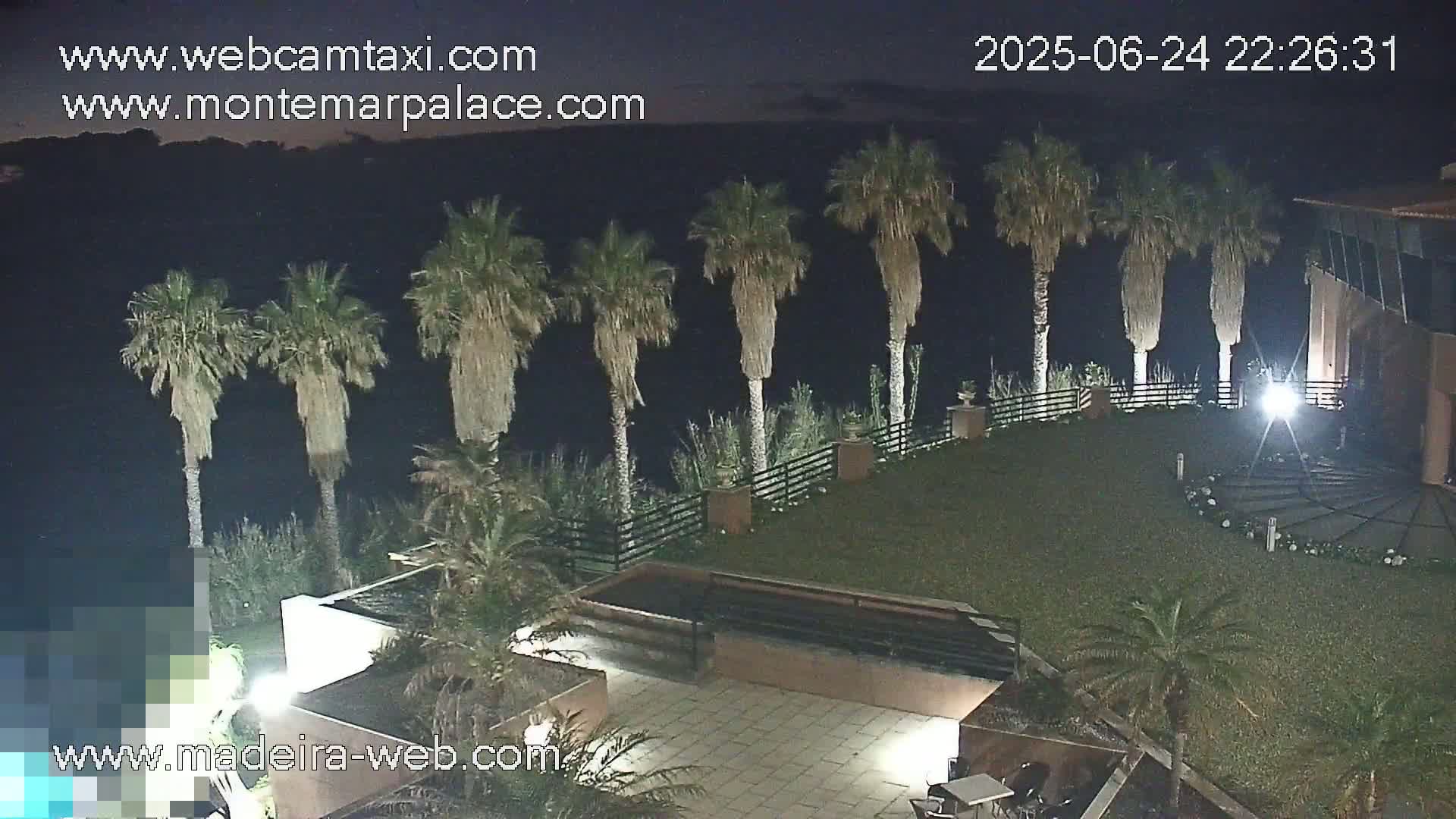 Ponta Delgada Coast  Live Cam from Monte Mar Palace Hotel - Sao Vicente, Madeira, Portugal