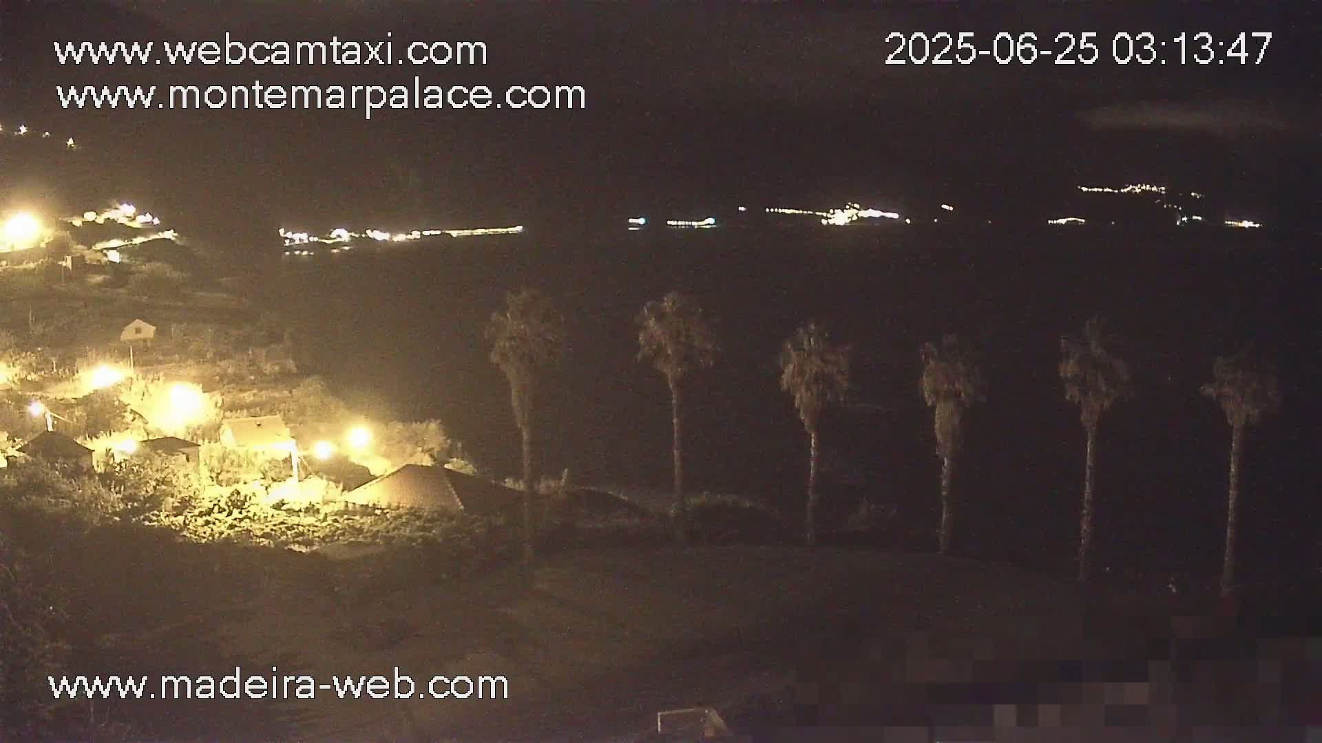 Ponta Delgada Coast  Live Cam from Monte Mar Palace Hotel - Sao Vicente, Madeira, Portugal
