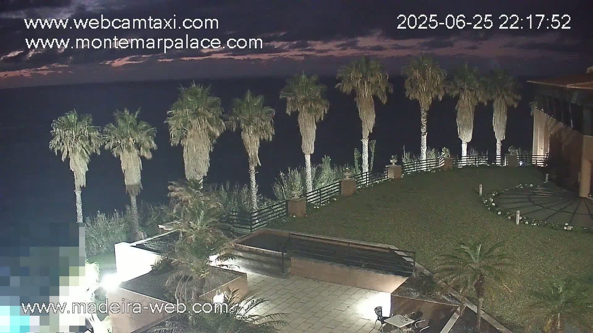 Ponta Delgada Coast  Live Cam from Monte Mar Palace Hotel - Sao Vicente, Madeira, Portugal