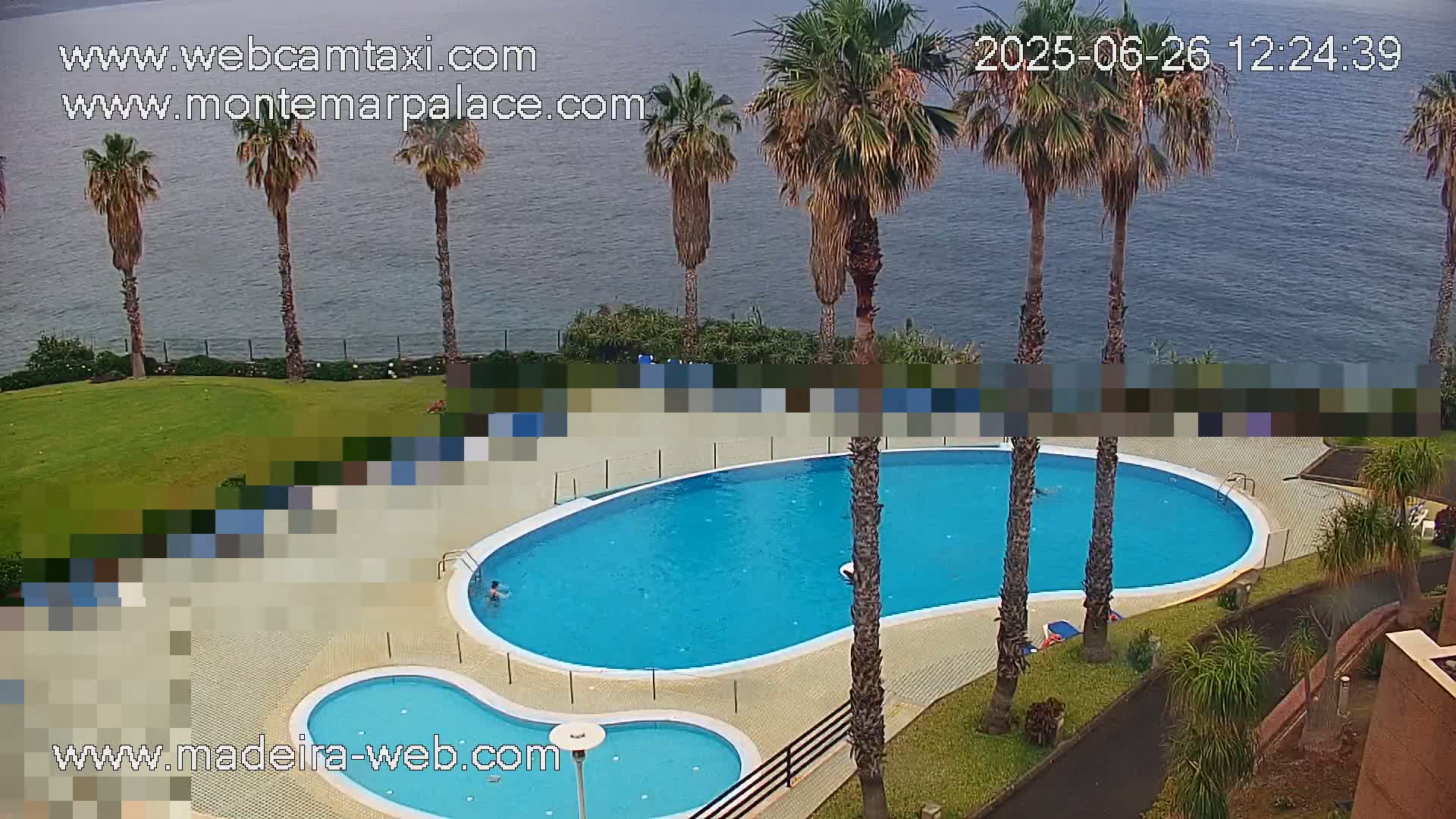 Ponta Delgada Coast  Live Cam from Monte Mar Palace Hotel - Sao Vicente, Madeira, Portugal