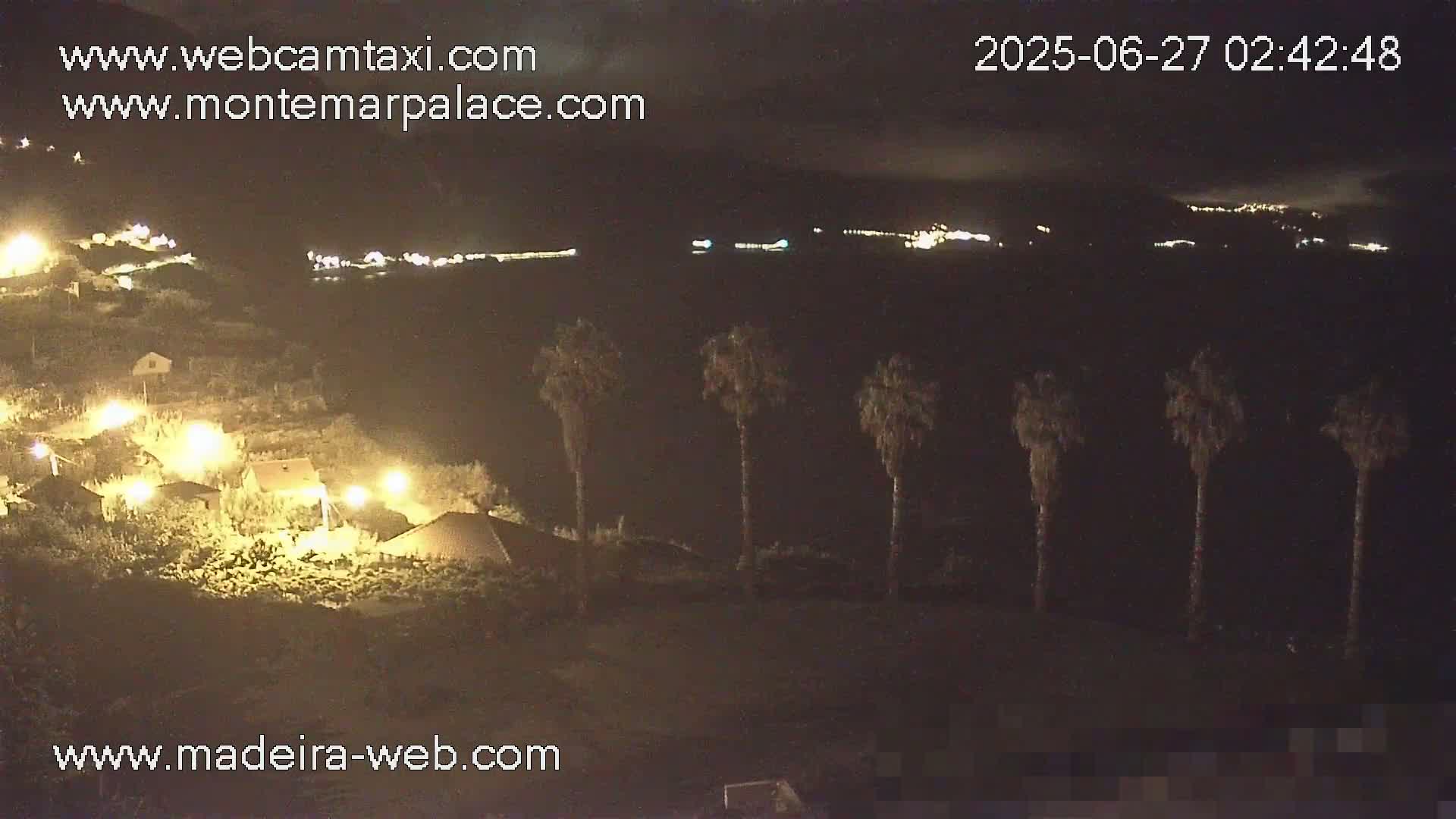 Ponta Delgada Coast  Live Cam from Monte Mar Palace Hotel - Sao Vicente, Madeira, Portugal