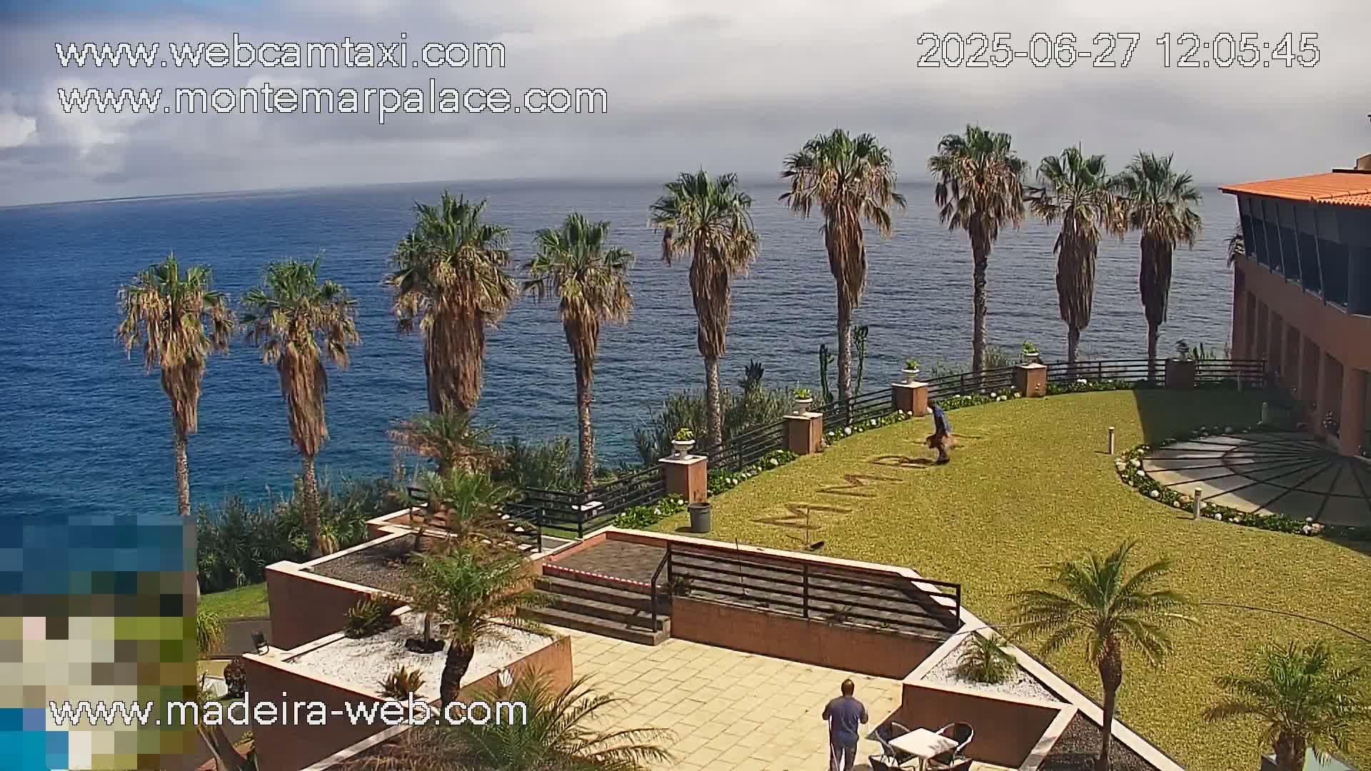 Ponta Delgada Coast  Live Cam from Monte Mar Palace Hotel - Sao Vicente, Madeira, Portugal