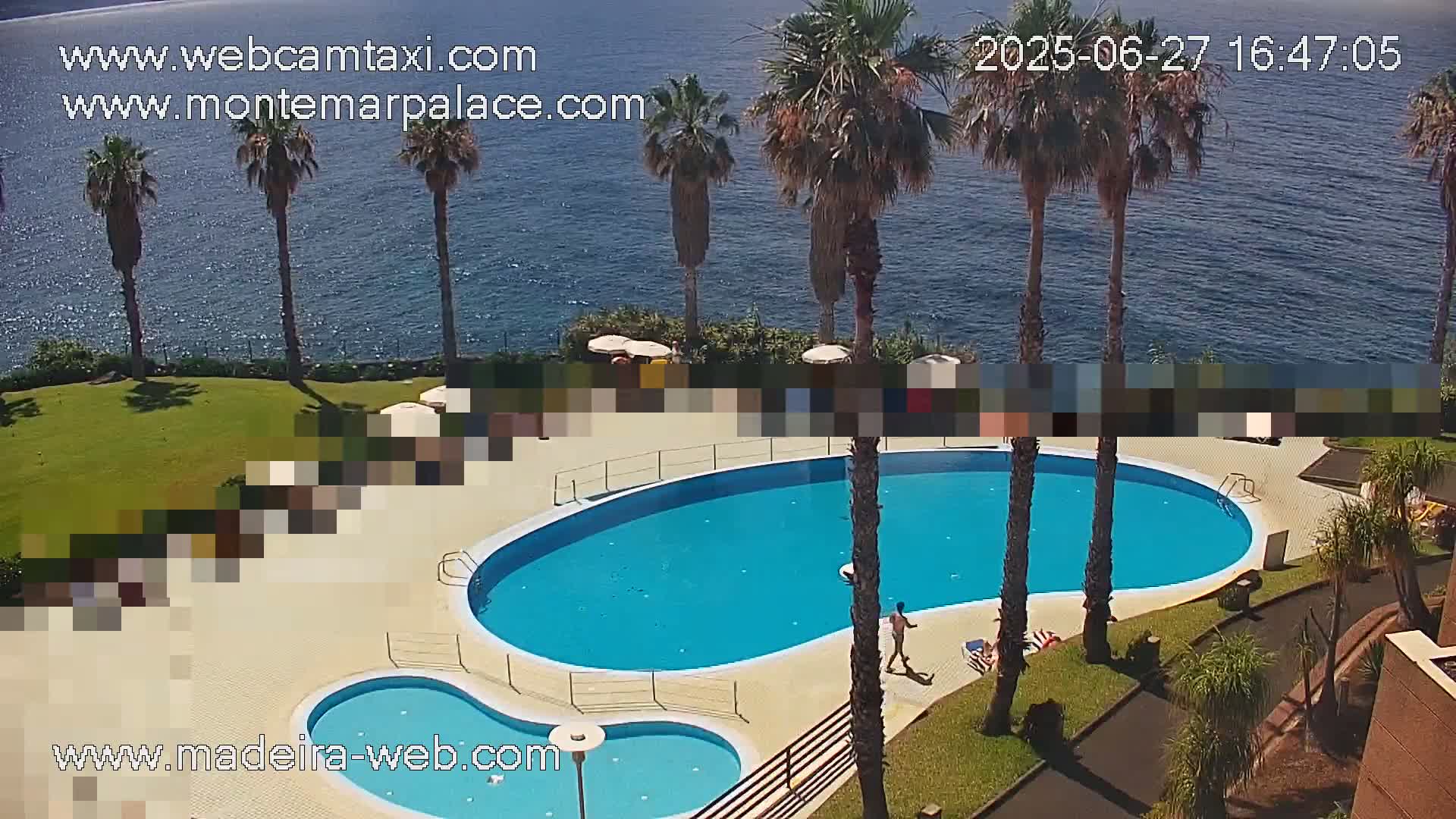 Ponta Delgada Coast  Live Cam from Monte Mar Palace Hotel - Sao Vicente, Madeira, Portugal