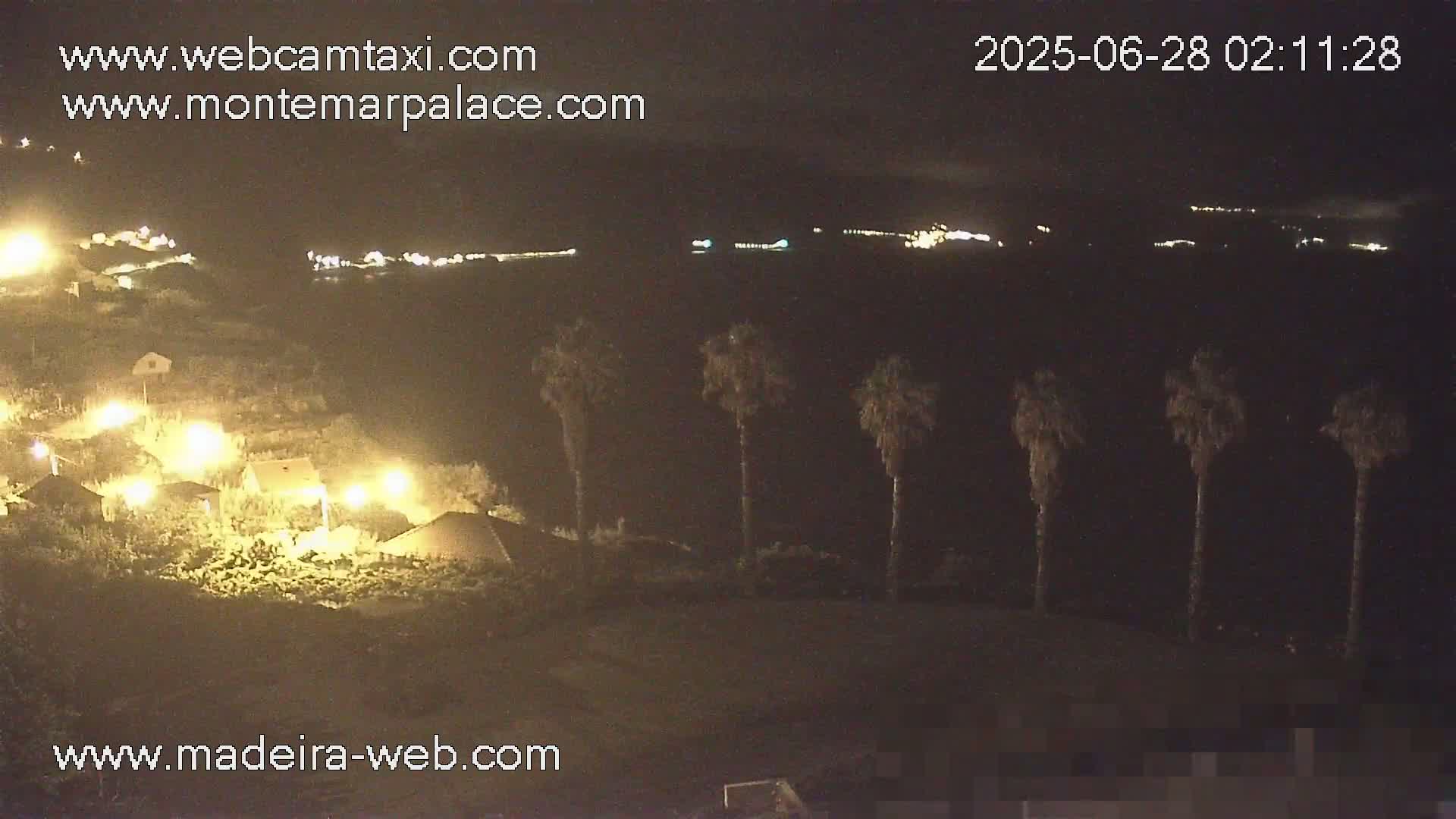 Ponta Delgada Coast  Live Cam from Monte Mar Palace Hotel - Sao Vicente, Madeira, Portugal