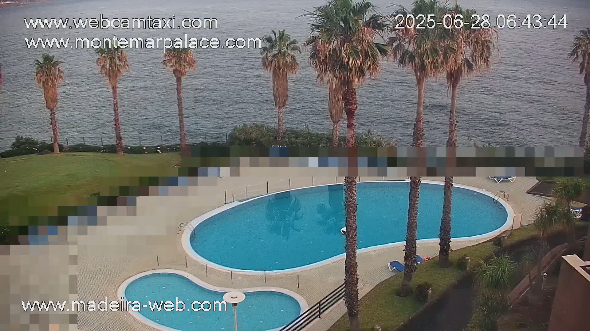 Ponta Delgada Coast  Live Cam from Monte Mar Palace Hotel - Sao Vicente, Madeira, Portugal