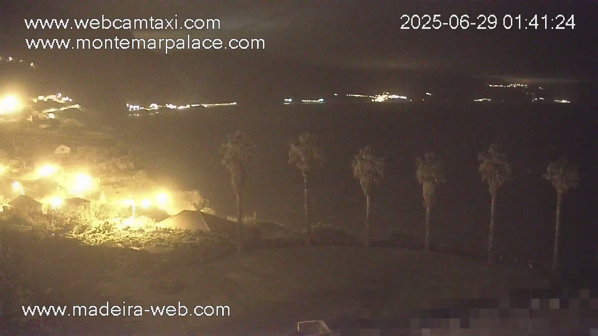 Ponta Delgada Coast  Live Cam from Monte Mar Palace Hotel - Sao Vicente, Madeira, Portugal