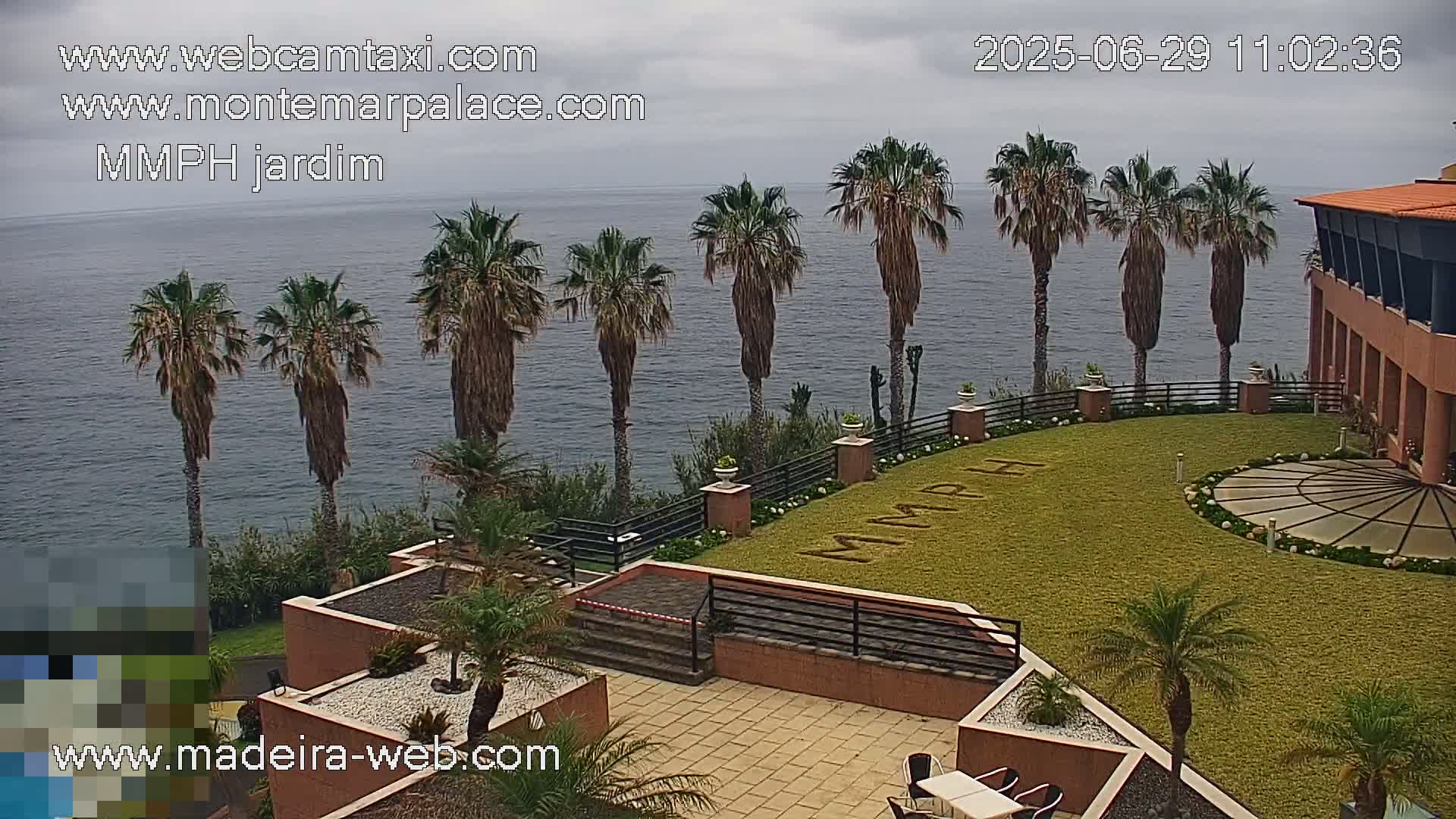 Ponta Delgada Coast  Live Cam from Monte Mar Palace Hotel - Sao Vicente, Madeira, Portugal