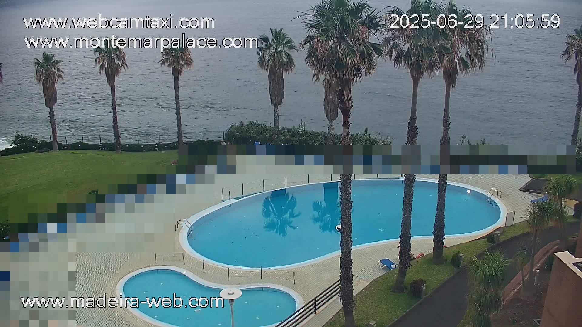 Ponta Delgada Coast  Live Cam from Monte Mar Palace Hotel - Sao Vicente, Madeira, Portugal