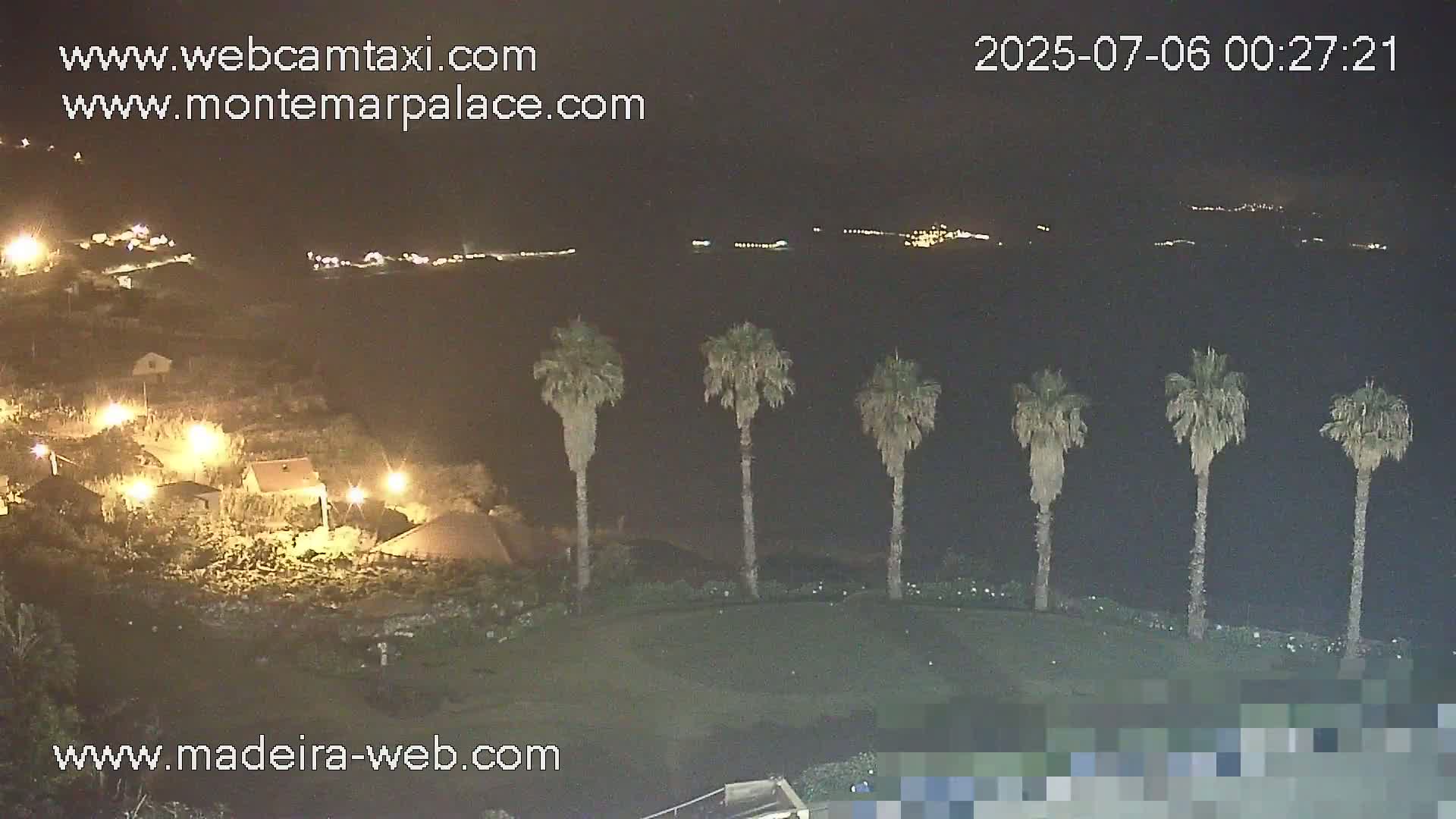 Ponta Delgada Coast  Live Cam from Monte Mar Palace Hotel - Sao Vicente, Madeira, Portugal