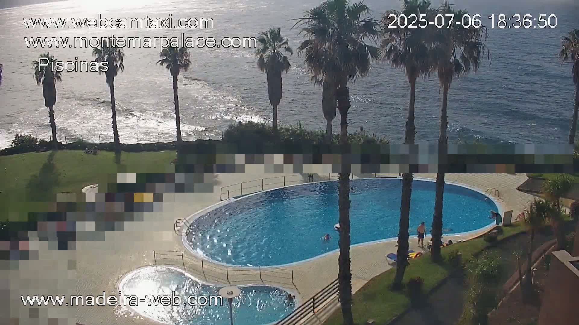 Ponta Delgada Coast  Live Cam from Monte Mar Palace Hotel - Sao Vicente, Madeira, Portugal