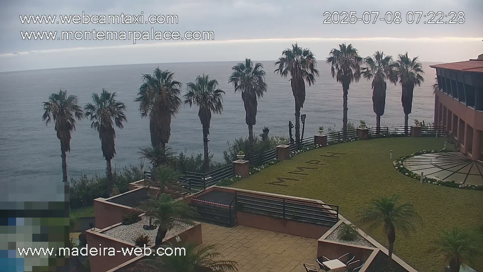 Ponta Delgada Coast  Live Cam from Monte Mar Palace Hotel - Sao Vicente, Madeira, Portugal