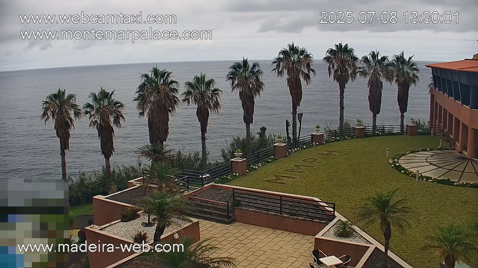 Ponta Delgada Coast  Live Cam from Monte Mar Palace Hotel - Sao Vicente, Madeira, Portugal