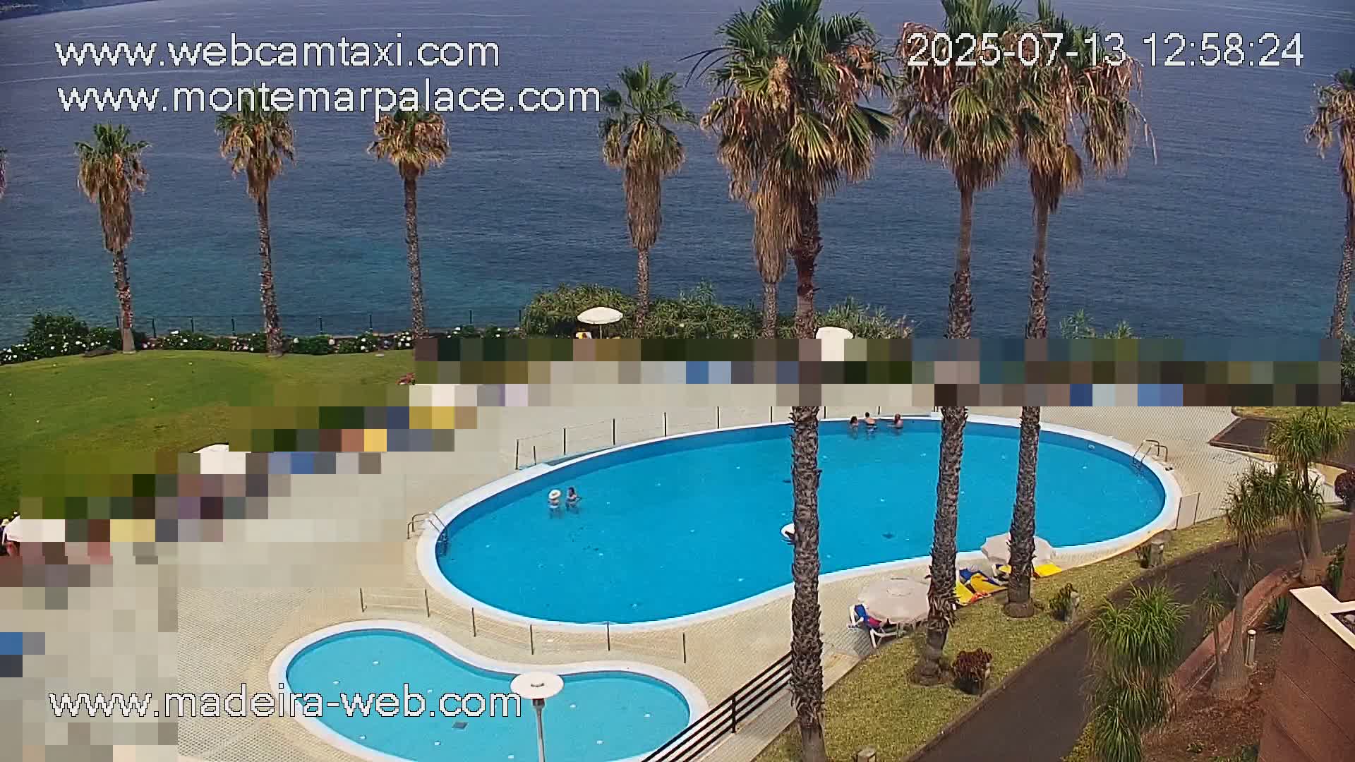 Ponta Delgada Coast  Live Cam from Monte Mar Palace Hotel - Sao Vicente, Madeira, Portugal