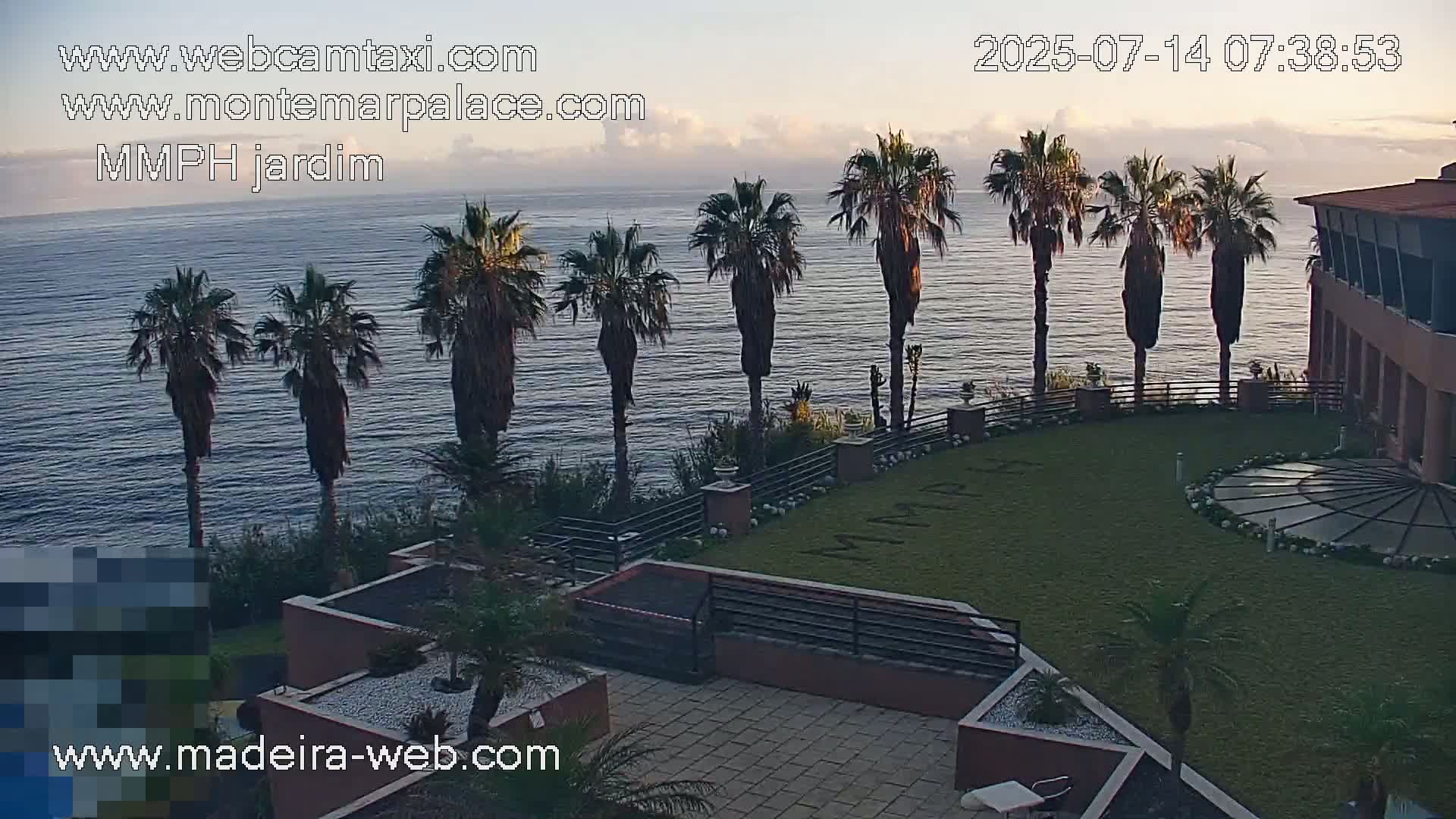 Ponta Delgada Coast  Live Cam from Monte Mar Palace Hotel - Sao Vicente, Madeira, Portugal