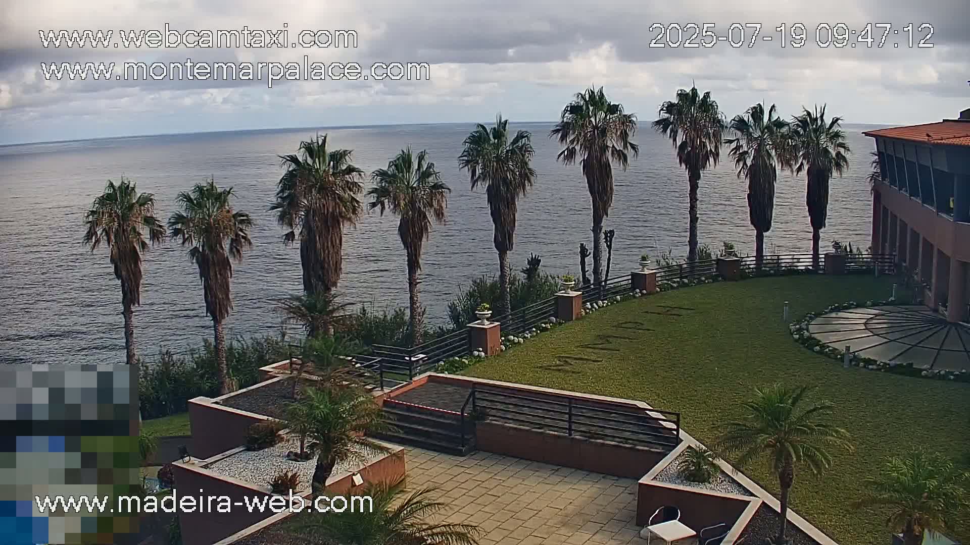 Ponta Delgada Coast  Live Cam from Monte Mar Palace Hotel - Sao Vicente, Madeira, Portugal