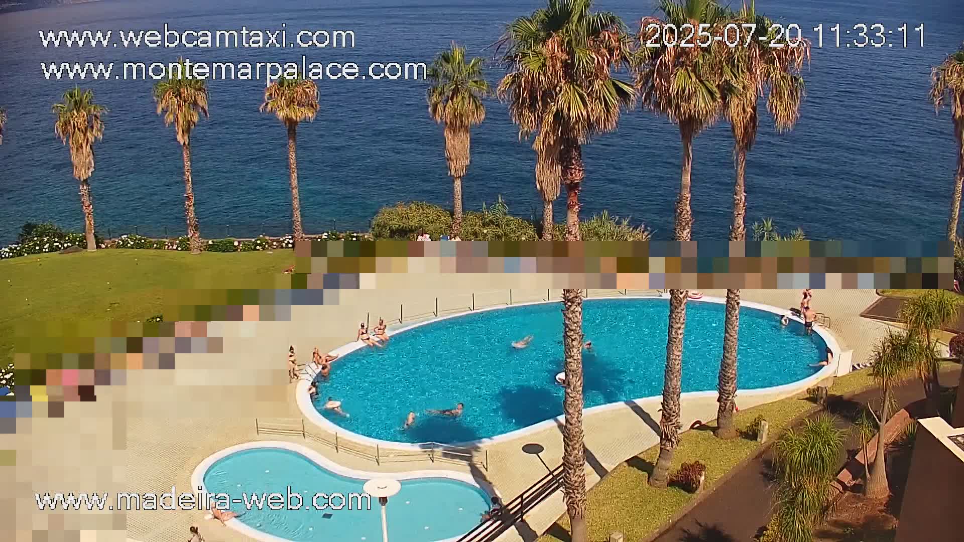 Ponta Delgada Coast  Live Cam from Monte Mar Palace Hotel - Sao Vicente, Madeira, Portugal