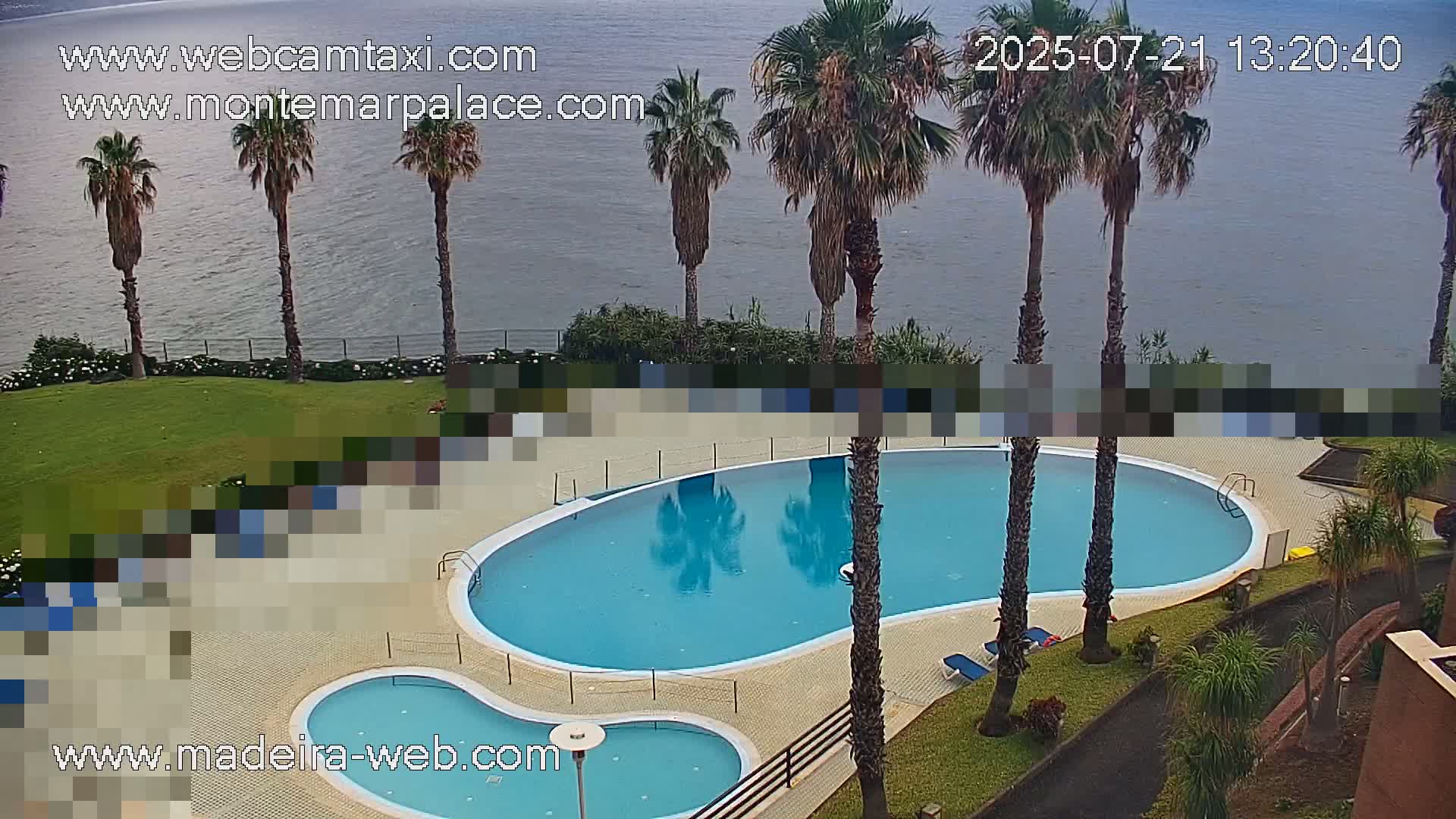 Ponta Delgada Coast  Live Cam from Monte Mar Palace Hotel - Sao Vicente, Madeira, Portugal