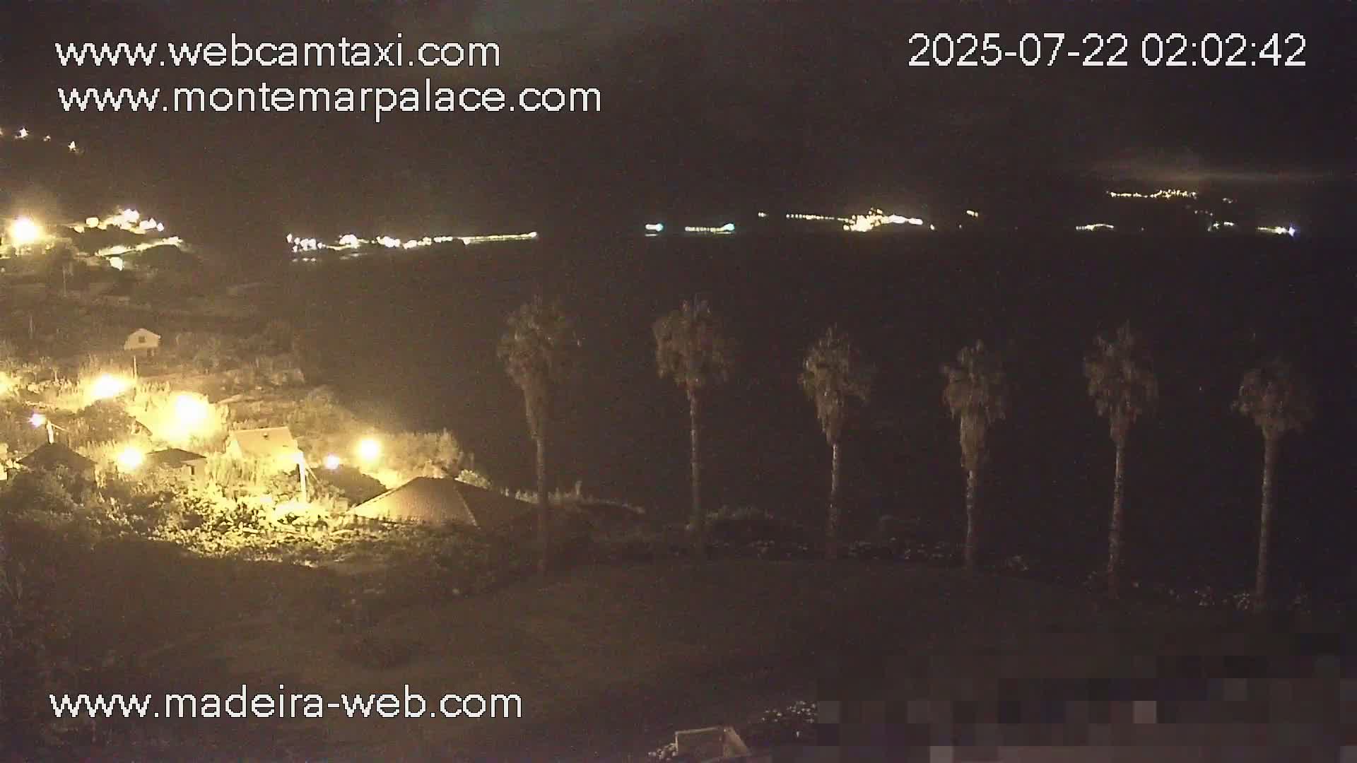 Ponta Delgada Coast  Live Cam from Monte Mar Palace Hotel - Sao Vicente, Madeira, Portugal