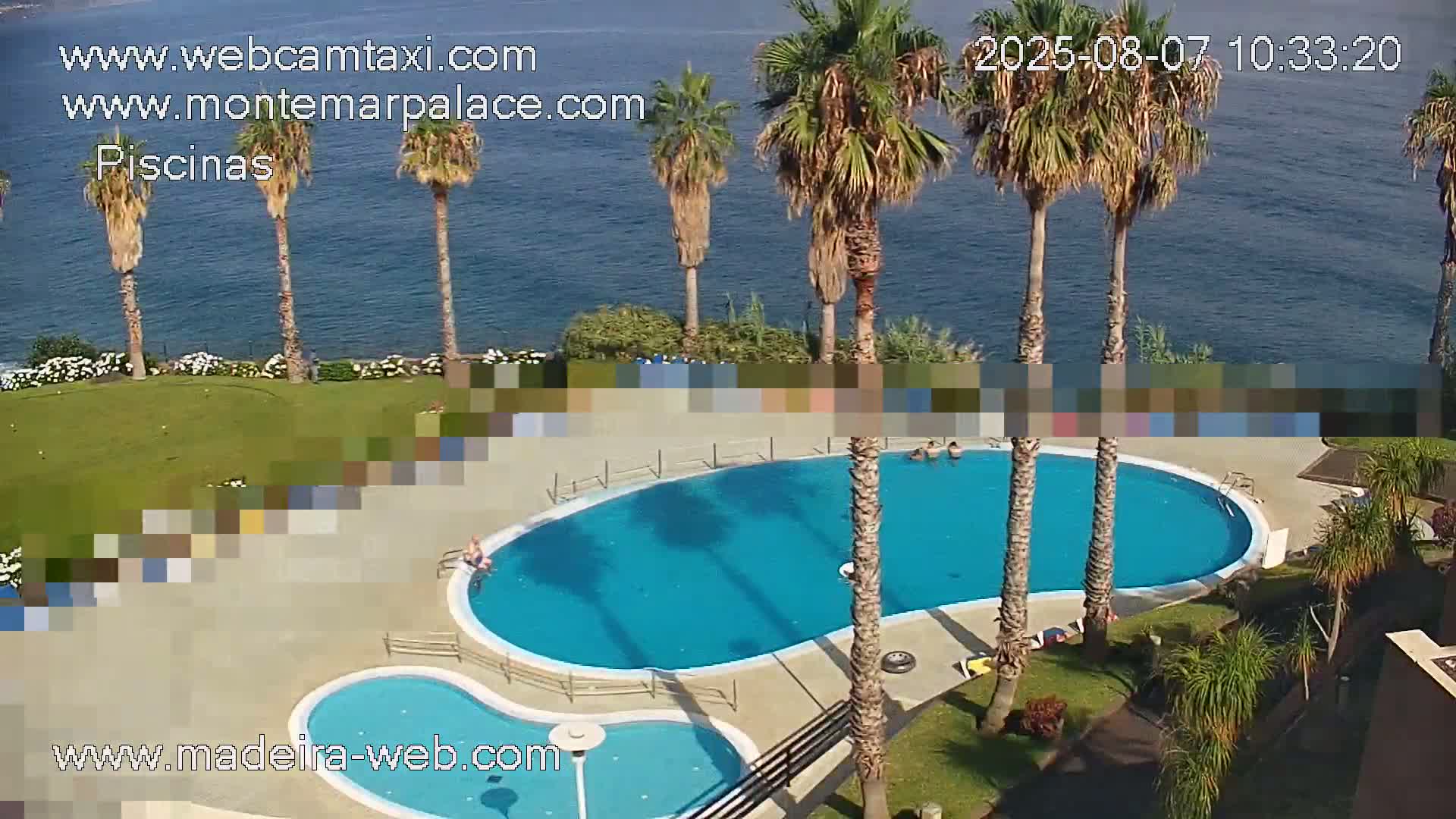 Ponta Delgada Coast  Live Cam from Monte Mar Palace Hotel - Sao Vicente, Madeira, Portugal