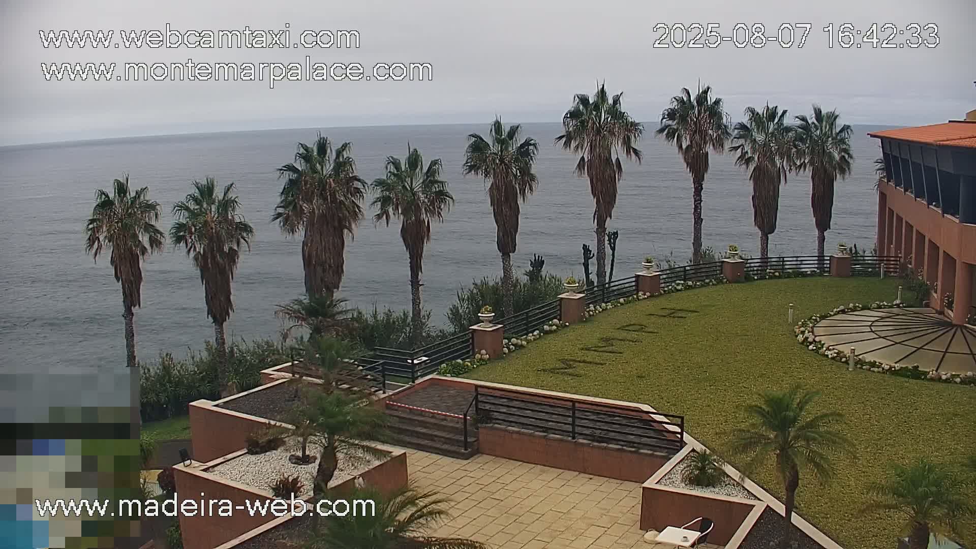 Ponta Delgada Coast  Live Cam from Monte Mar Palace Hotel - Sao Vicente, Madeira, Portugal