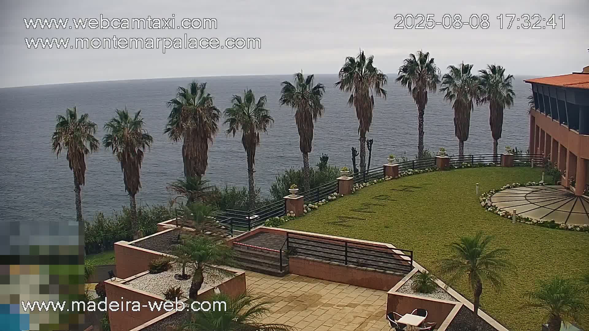 Ponta Delgada Coast  Live Cam from Monte Mar Palace Hotel - Sao Vicente, Madeira, Portugal