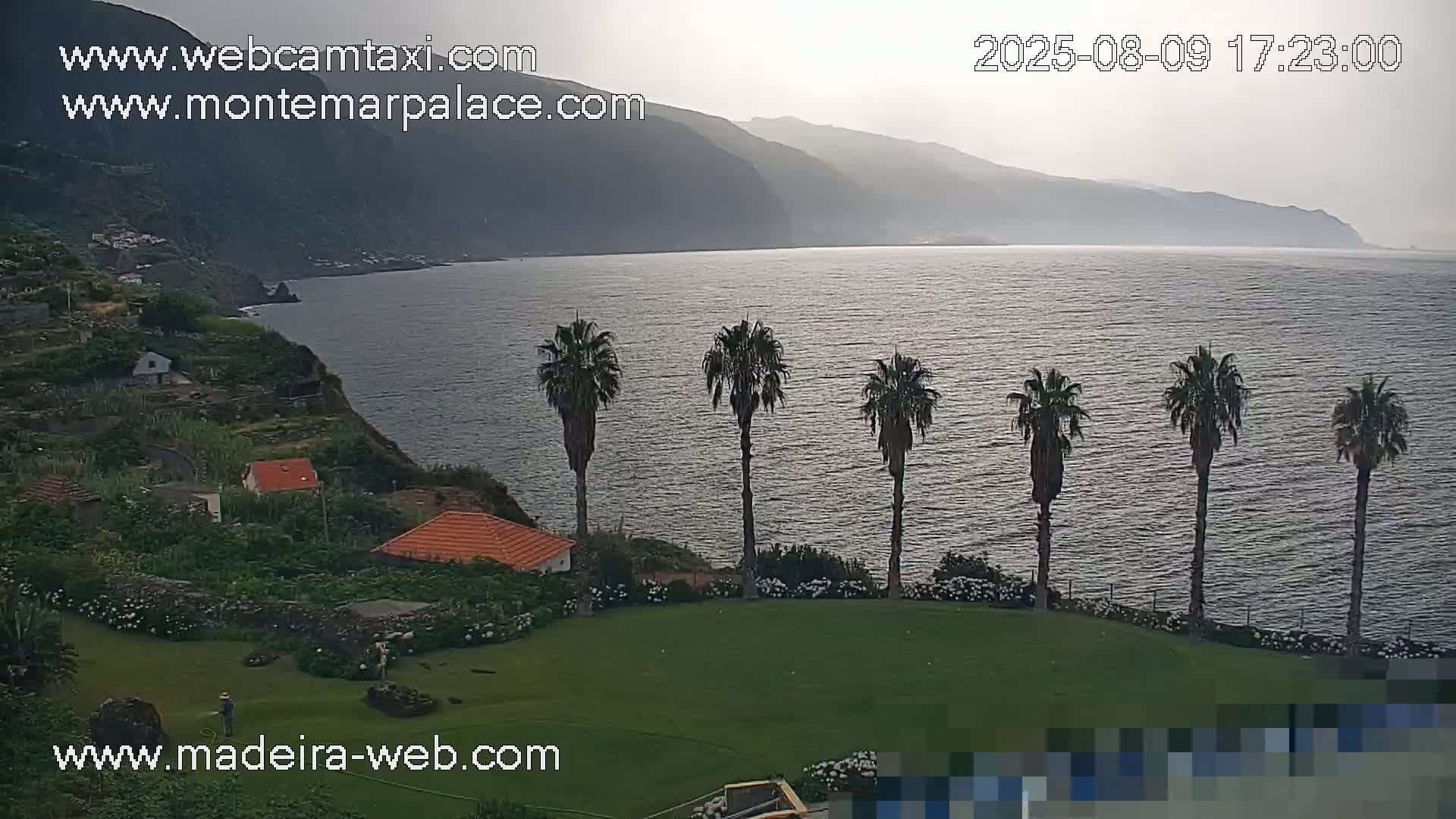 Ponta Delgada Coast  Live Cam from Monte Mar Palace Hotel - Sao Vicente, Madeira, Portugal