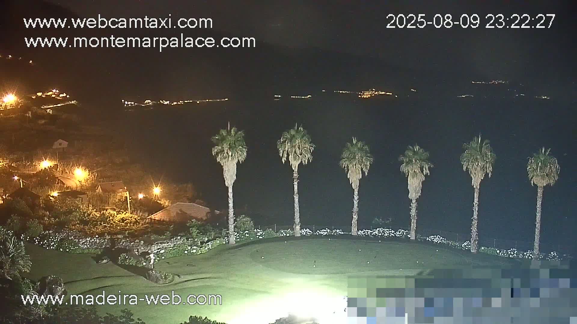 Ponta Delgada Coast  Live Cam from Monte Mar Palace Hotel - Sao Vicente, Madeira, Portugal