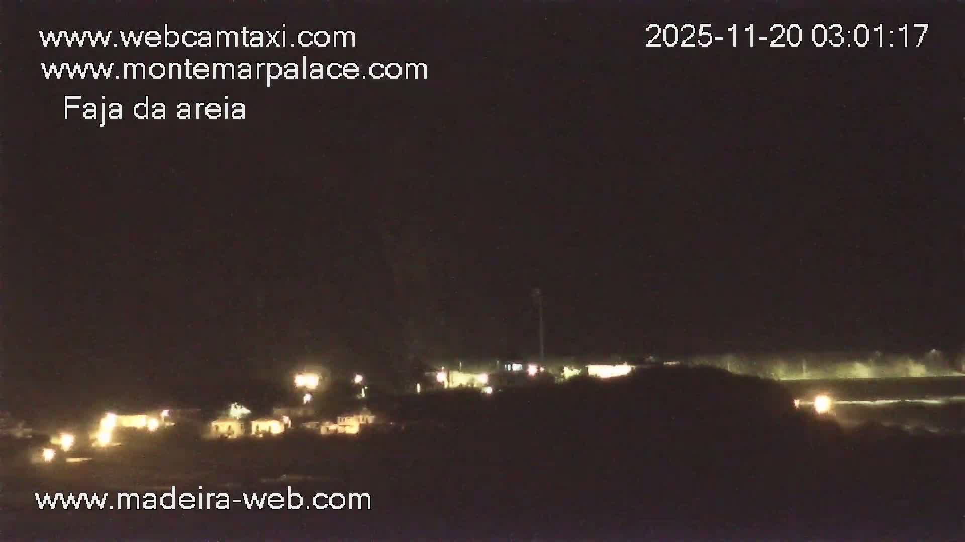 Ponta Delgada Coast  Live Cam from Monte Mar Palace Hotel - Sao Vicente, Madeira, Portugal