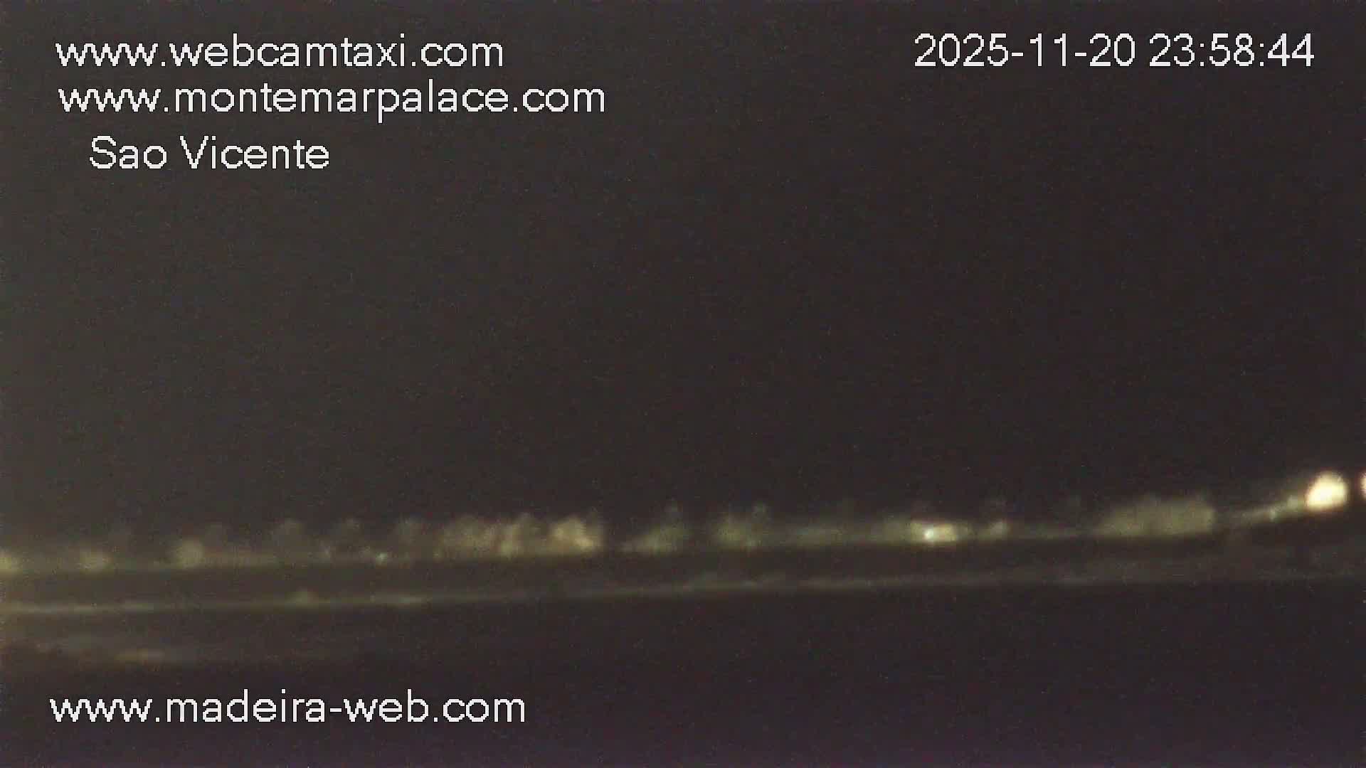 Ponta Delgada Coast  Live Cam from Monte Mar Palace Hotel - Sao Vicente, Madeira, Portugal