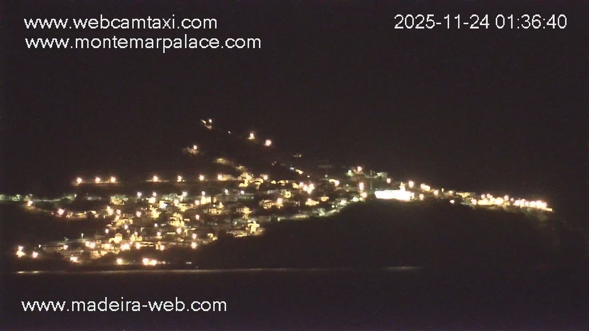 Ponta Delgada Coast  Live Cam from Monte Mar Palace Hotel - Sao Vicente, Madeira, Portugal