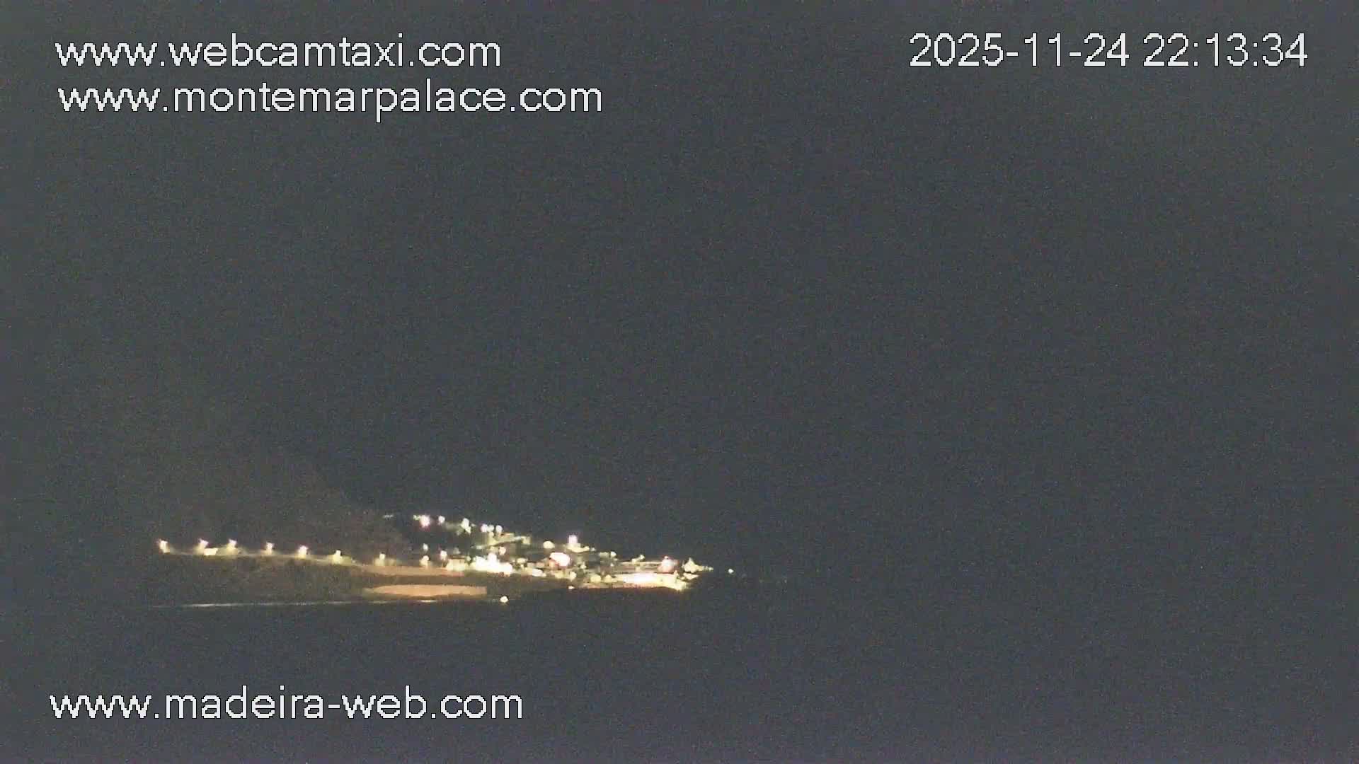 Ponta Delgada Coast  Live Cam from Monte Mar Palace Hotel - Sao Vicente, Madeira, Portugal