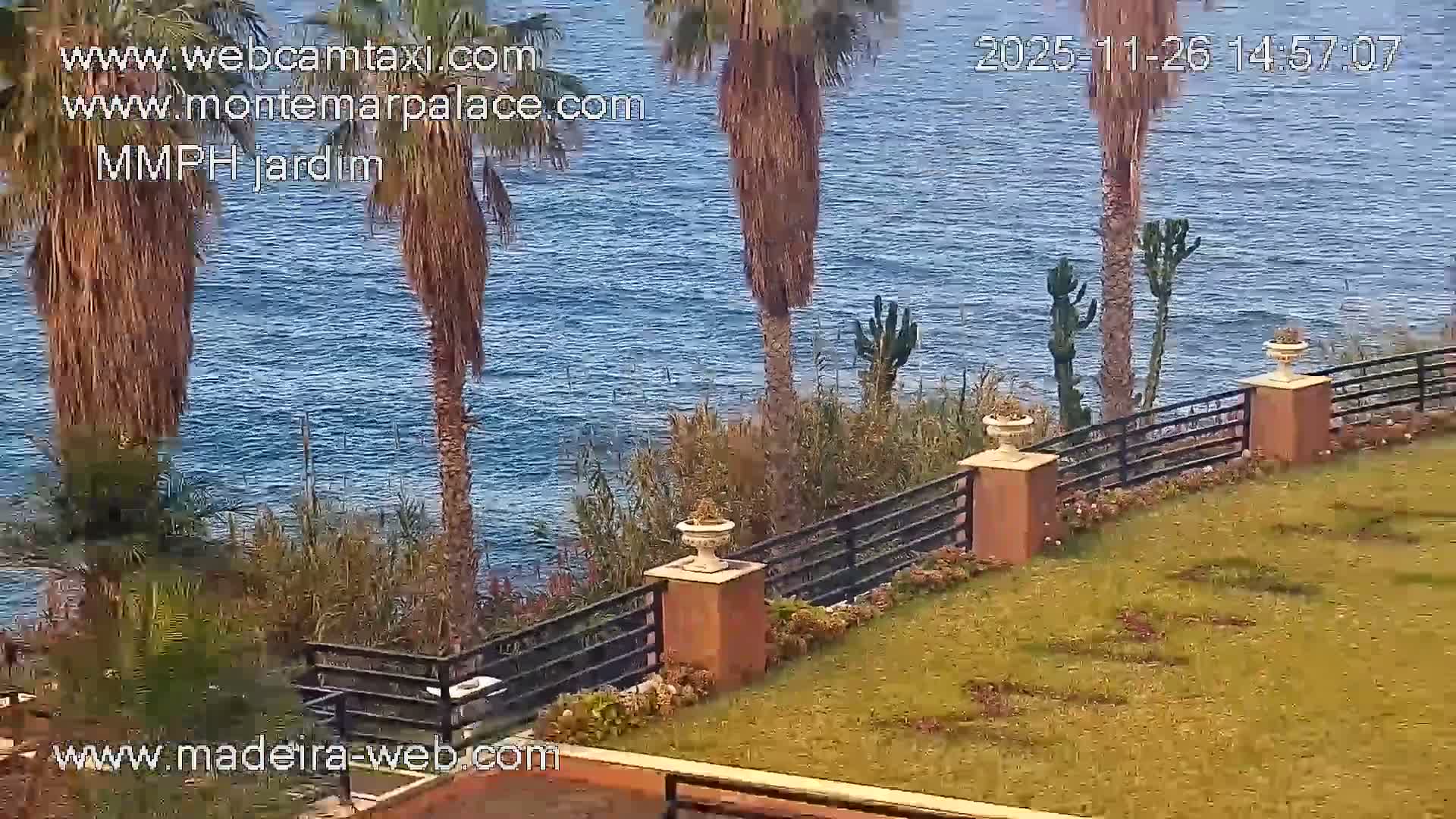 Ponta Delgada Coast  Live Cam from Monte Mar Palace Hotel - Sao Vicente, Madeira, Portugal