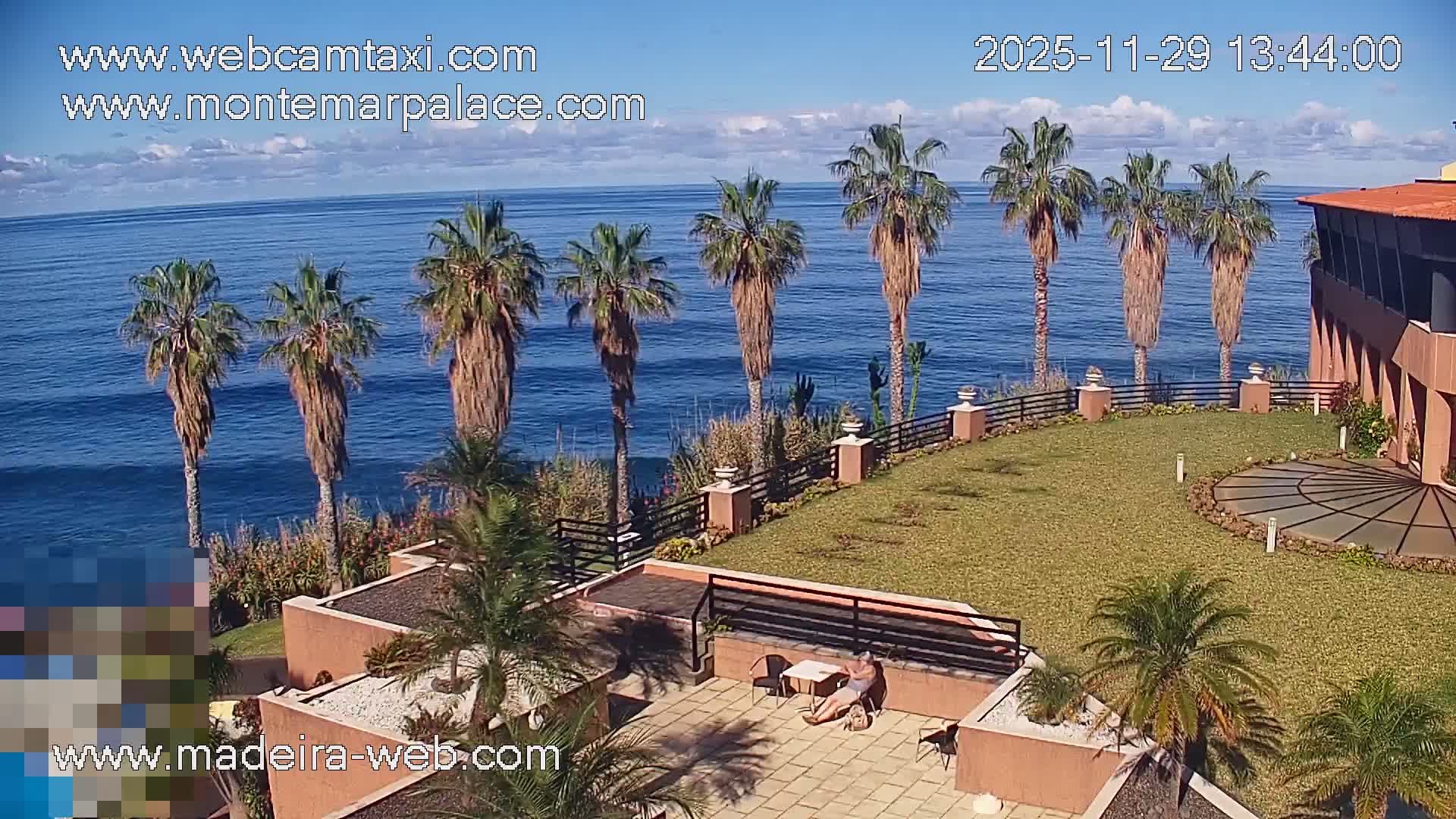Ponta Delgada Coast  Live Cam from Monte Mar Palace Hotel - Sao Vicente, Madeira, Portugal