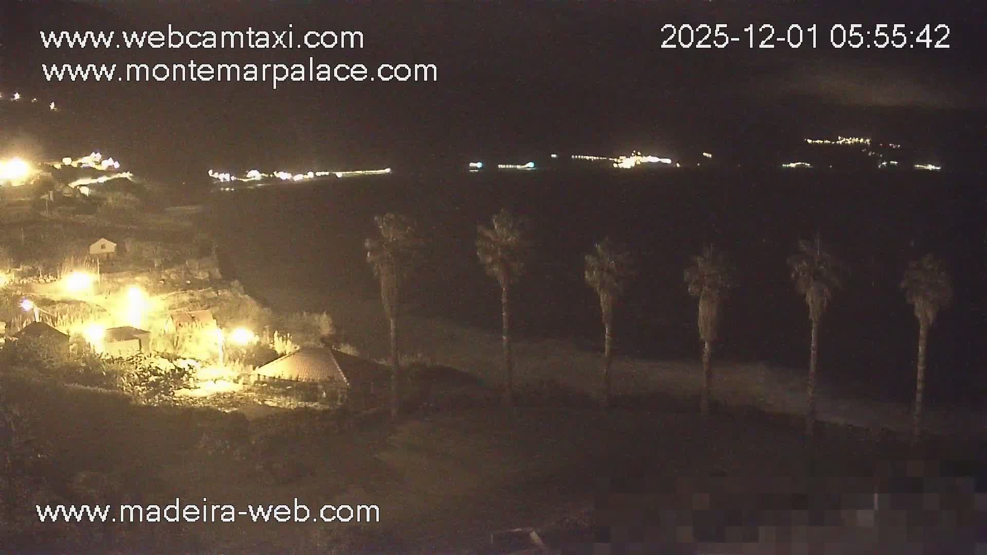 Ponta Delgada Coast  Live Cam from Monte Mar Palace Hotel - Sao Vicente, Madeira, Portugal