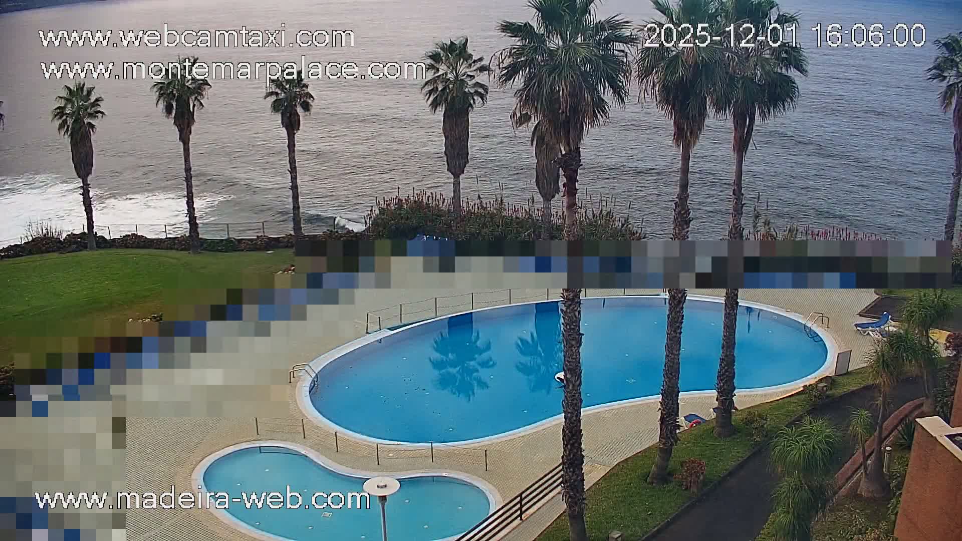 Ponta Delgada Coast  Live Cam from Monte Mar Palace Hotel - Sao Vicente, Madeira, Portugal
