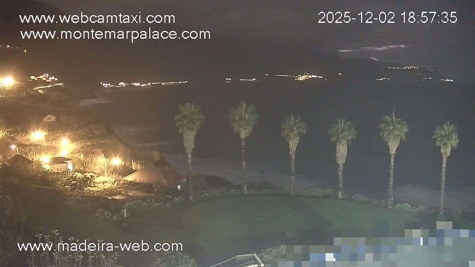 Ponta Delgada Coast  Live Cam from Monte Mar Palace Hotel - Sao Vicente, Madeira, Portugal