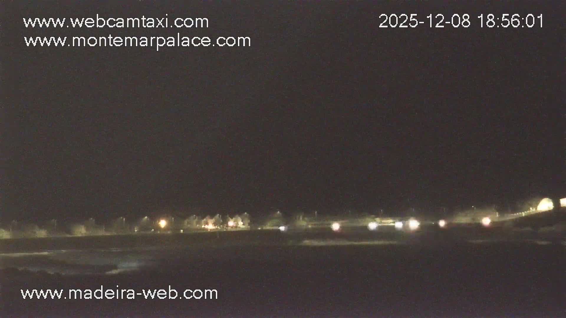 Ponta Delgada Coast  Live Cam from Monte Mar Palace Hotel - Sao Vicente, Madeira, Portugal