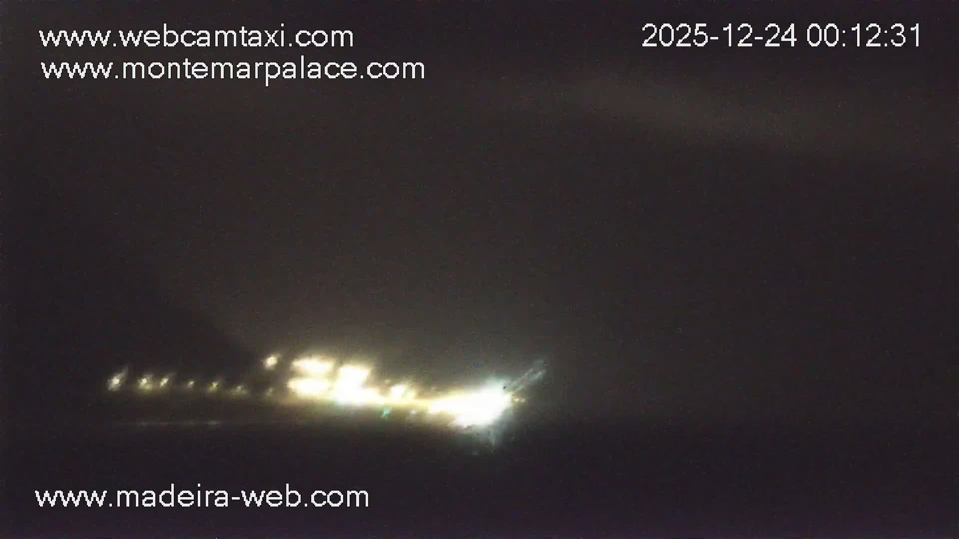 Ponta Delgada Coast  Live Cam from Monte Mar Palace Hotel - Sao Vicente, Madeira, Portugal