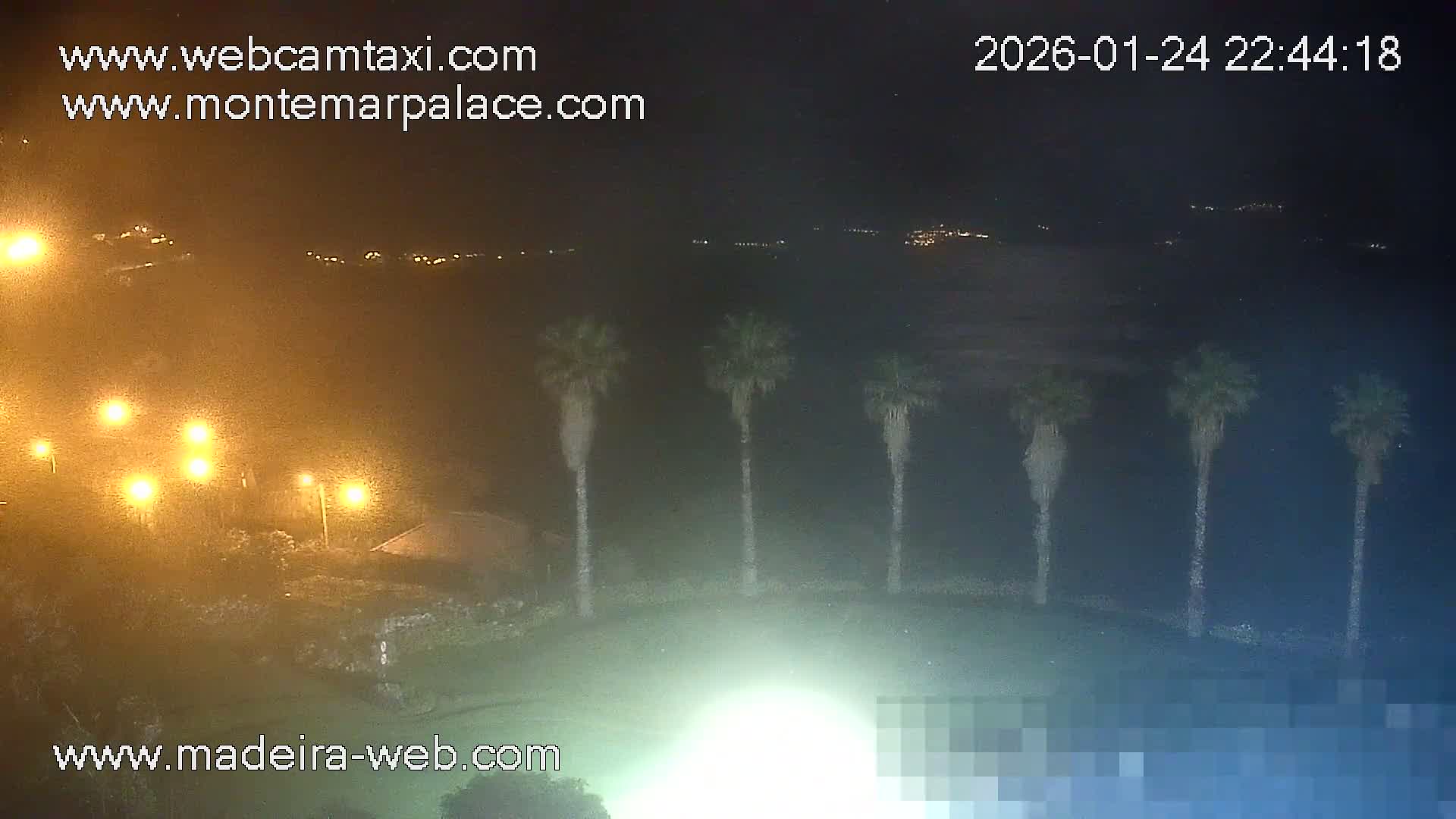 Ponta Delgada Coast  Live Cam from Monte Mar Palace Hotel - Sao Vicente, Madeira, Portugal