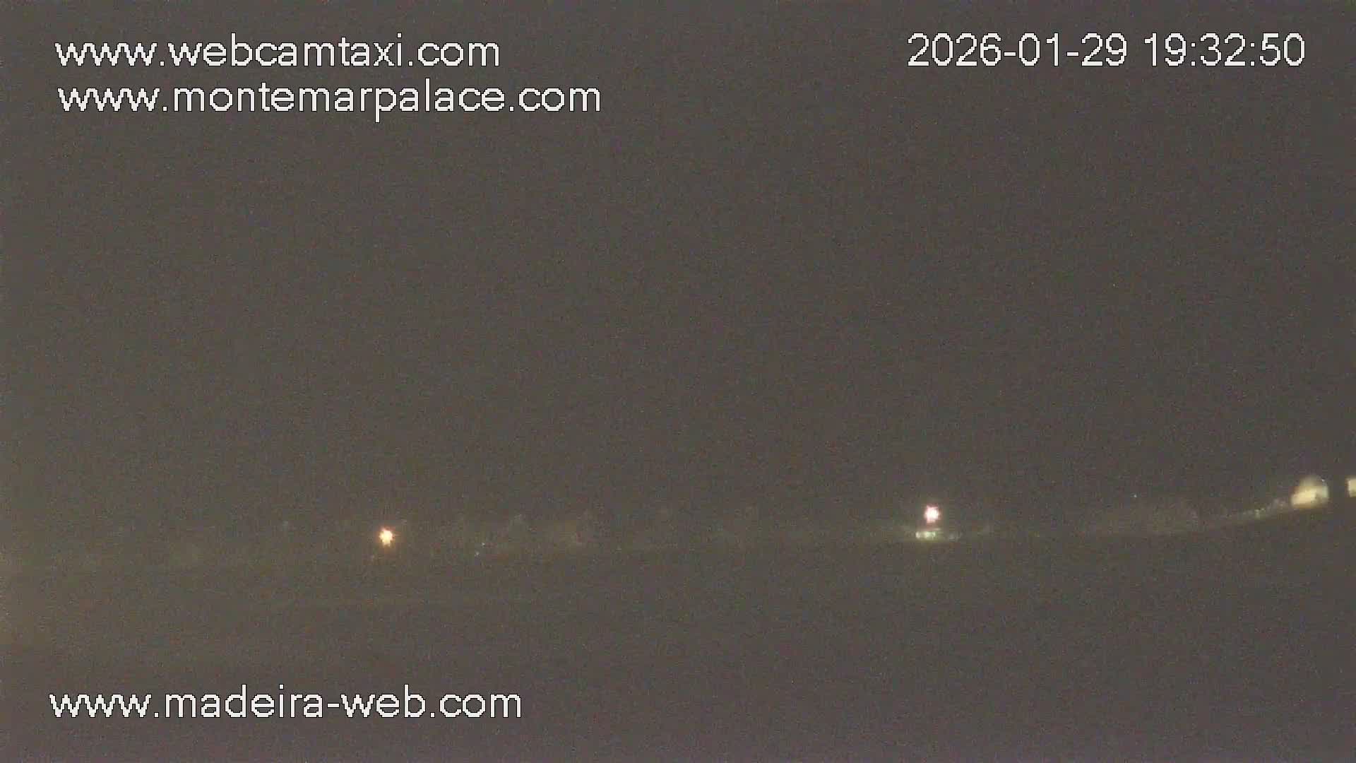 Ponta Delgada Coast  Live Cam from Monte Mar Palace Hotel - Sao Vicente, Madeira, Portugal