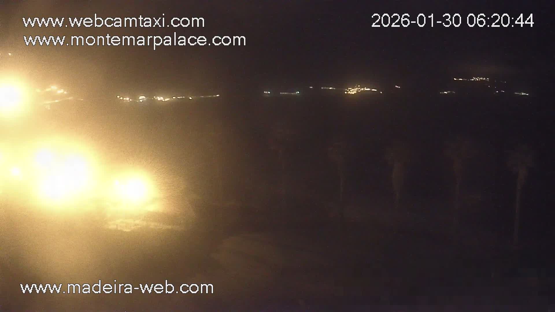 Ponta Delgada Coast  Live Cam from Monte Mar Palace Hotel - Sao Vicente, Madeira, Portugal