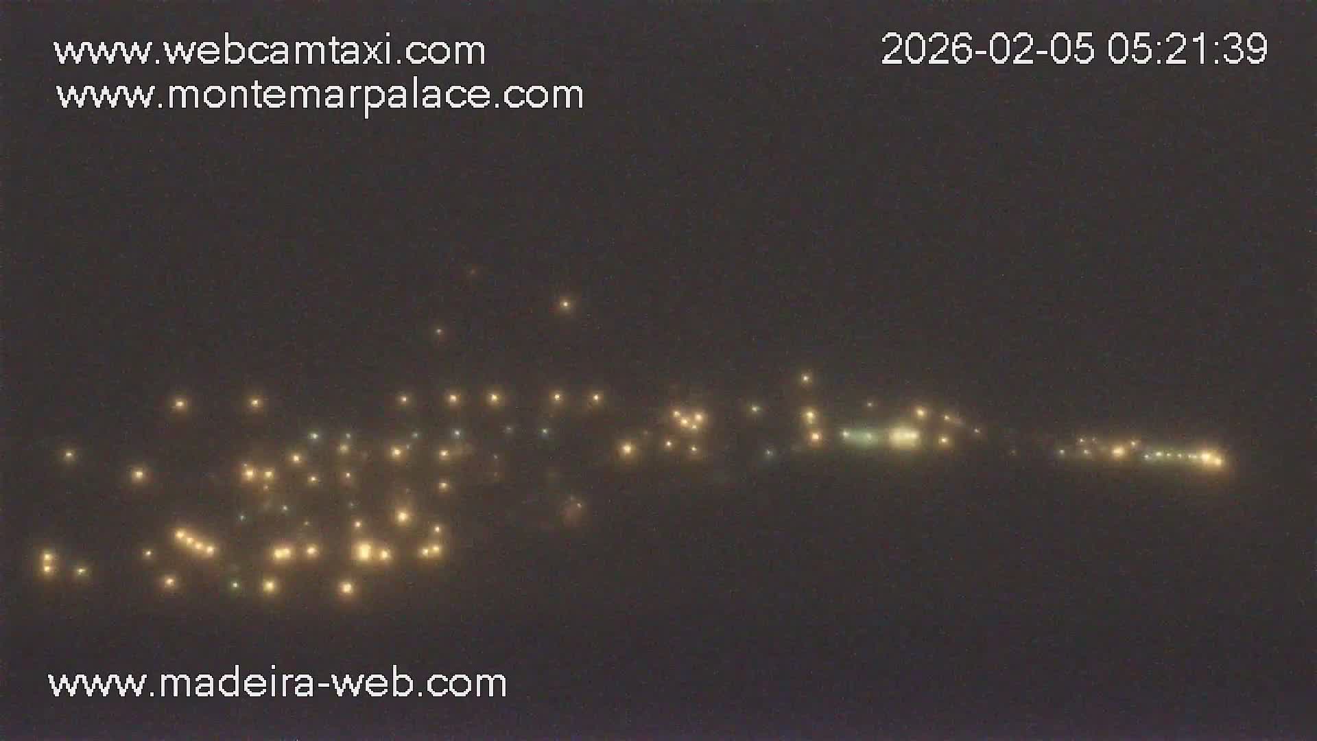 Ponta Delgada Coast  Live Cam from Monte Mar Palace Hotel - Sao Vicente, Madeira, Portugal